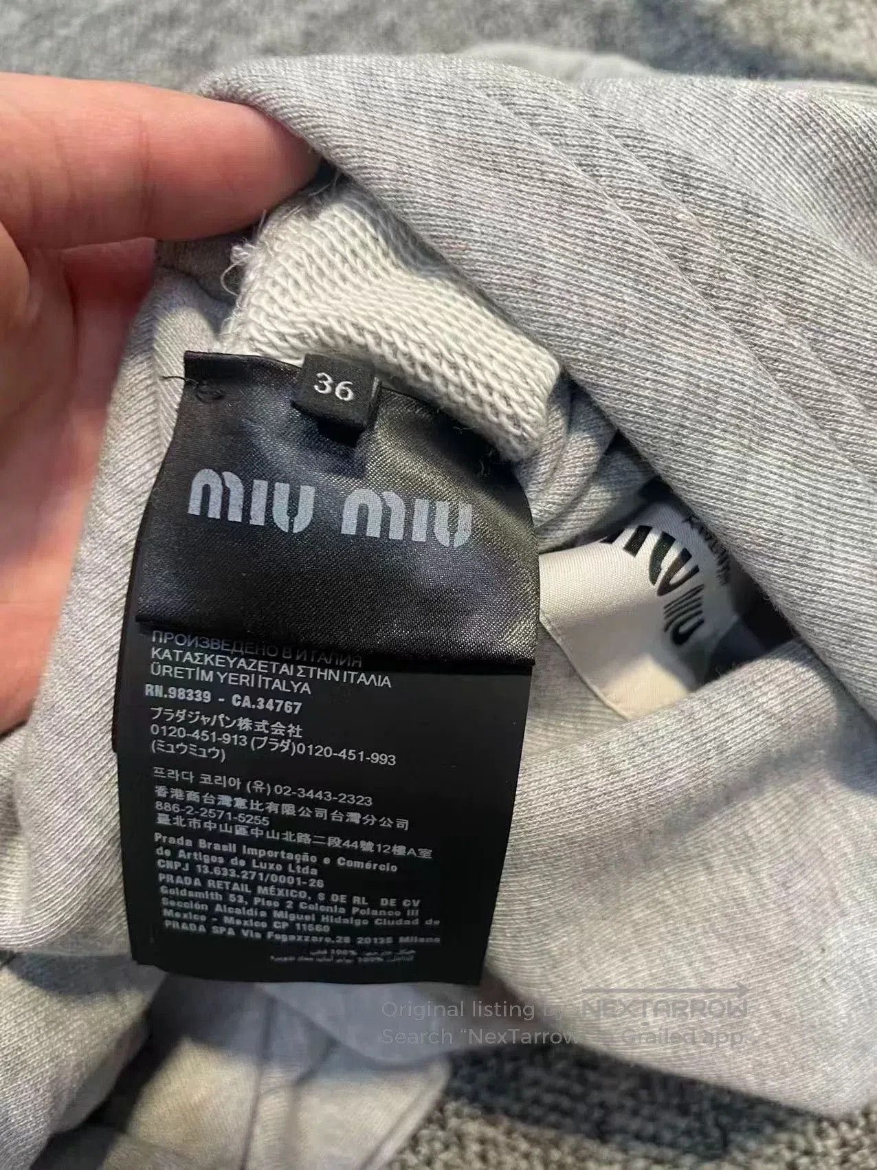 Miu Miu Miu Miu Reversible Coat 36. Size XS / US 0-2 / IT 36-38 - 4 Thumbnail