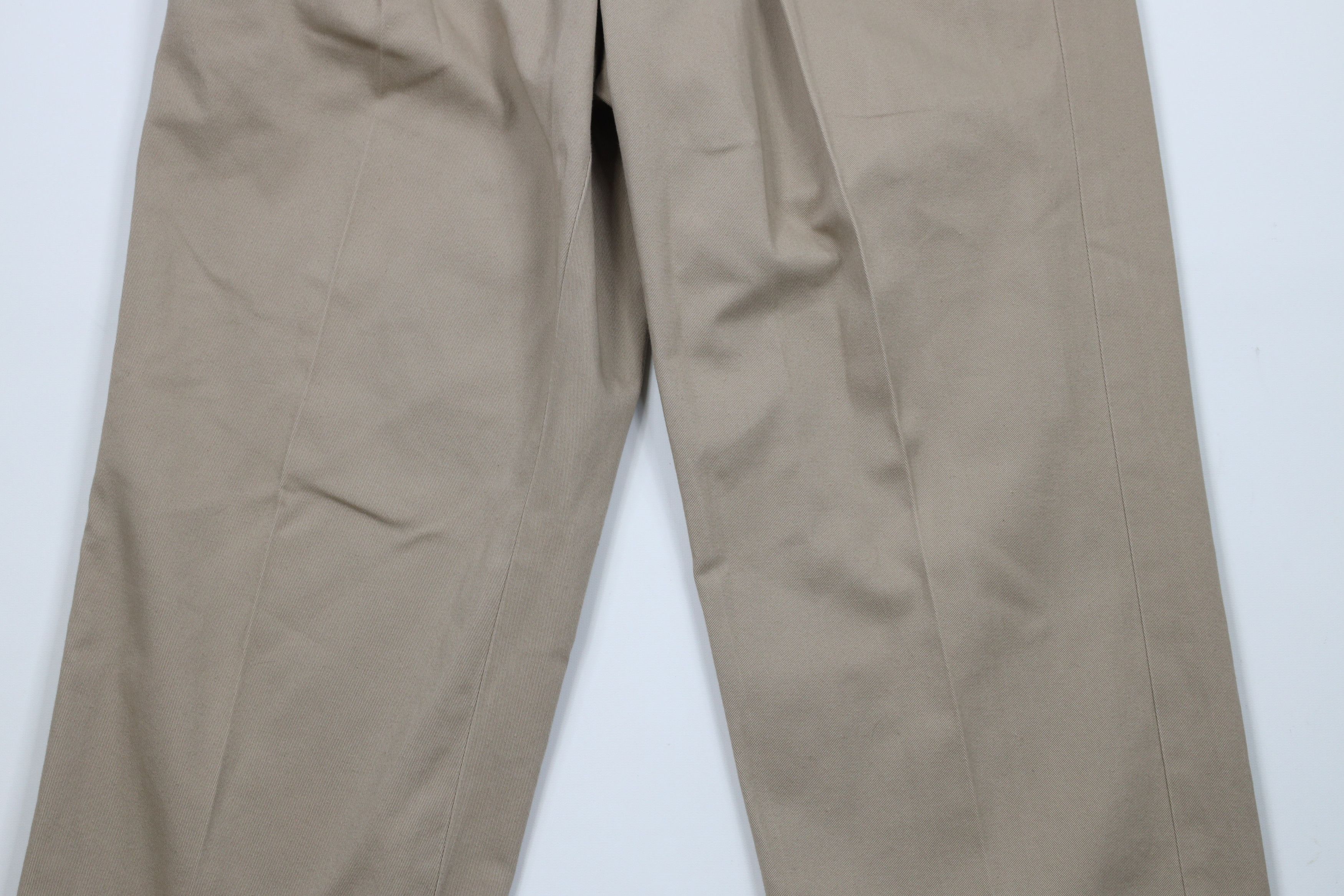 Vintage 90s Bills Khakis Relaxed Fit Pleated Chino Pants USA
