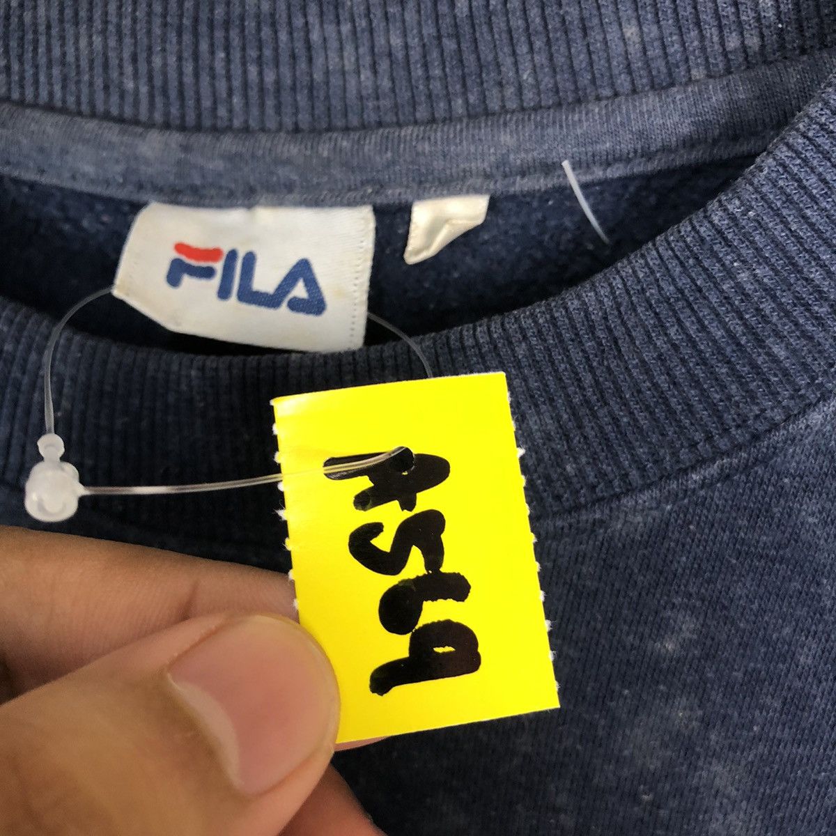 Fila Fila vintage Blue Sweatshirt #A569 Size US S / EU 44-46 / 1 - 10 Thumbnail