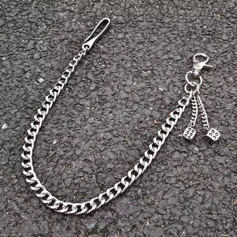 Vintage men single layer dice pants chain Size ONE SIZE - 3 Thumbnail