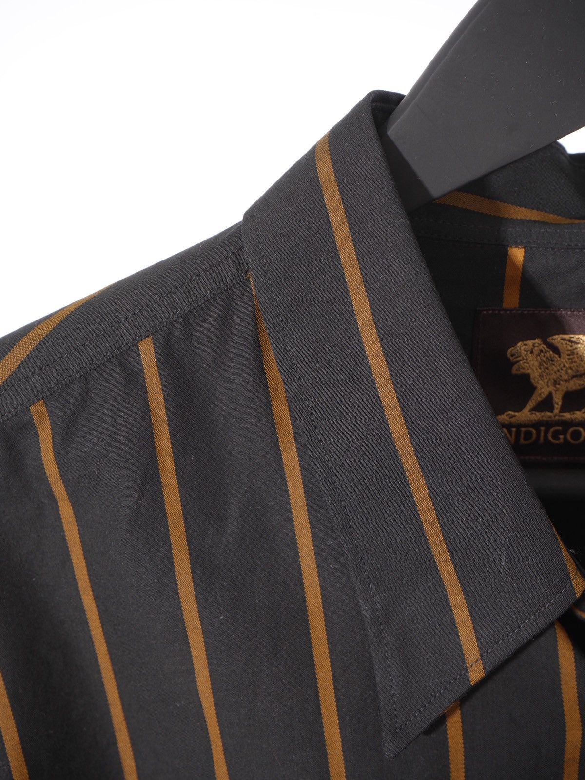 Indigofera Indigofera Waters Striped Cotton SS 20 Button Down Shirt Size US XL / EU 56 / 4 - 3 Thumbnail
