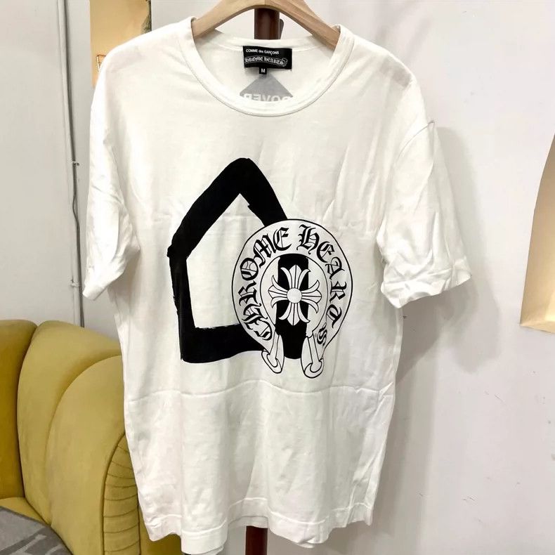Comme des Garcons CDG x Chrome Hearts DSM Limited Tee - dmc Size US M / EU 48-50 / 2 - 1 Thumbnail