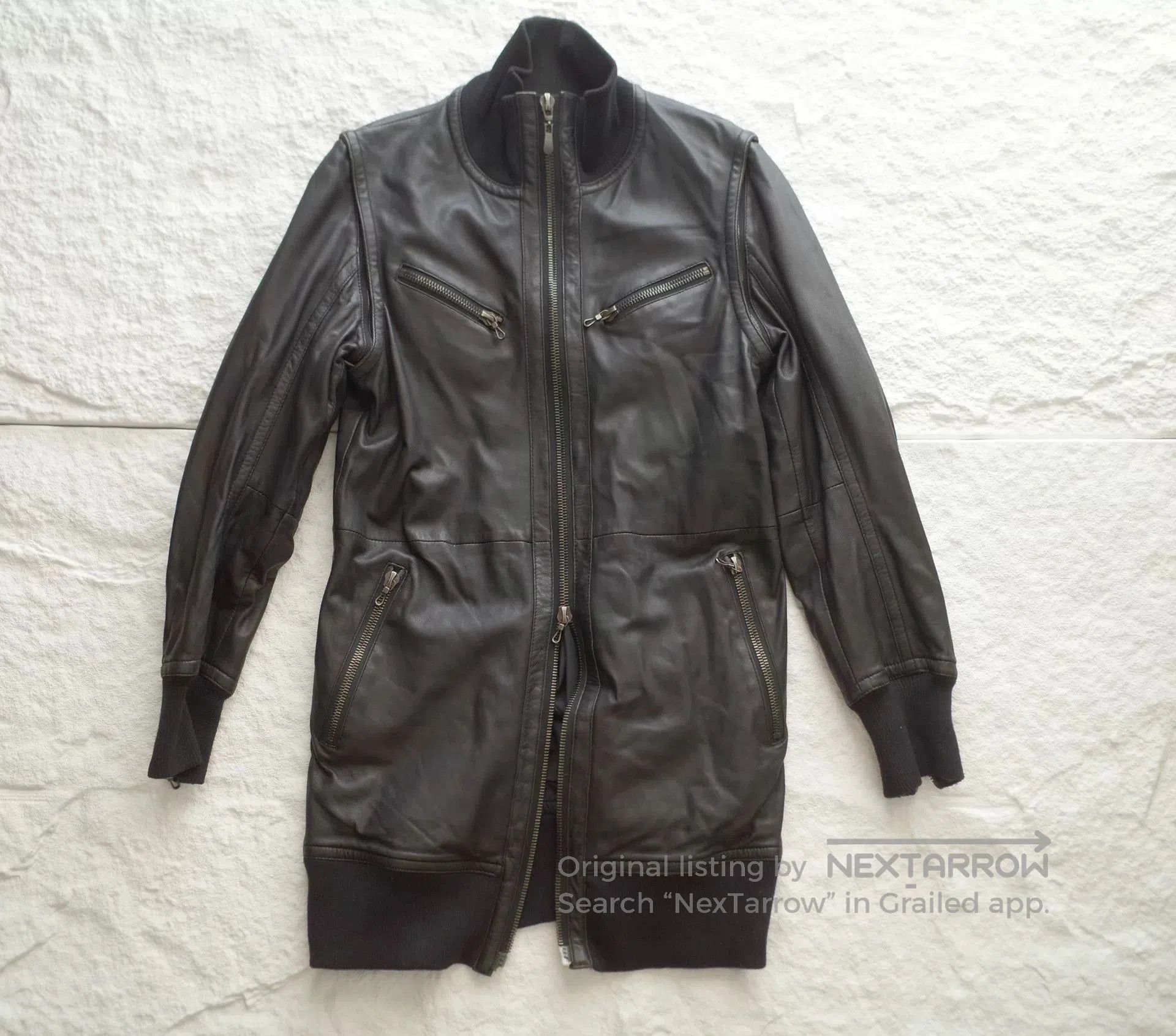 Shellac Shellac Japanese Sheepskin Leather Jacket. Size US S / EU 44-46 / 1 - 1 Thumbnail