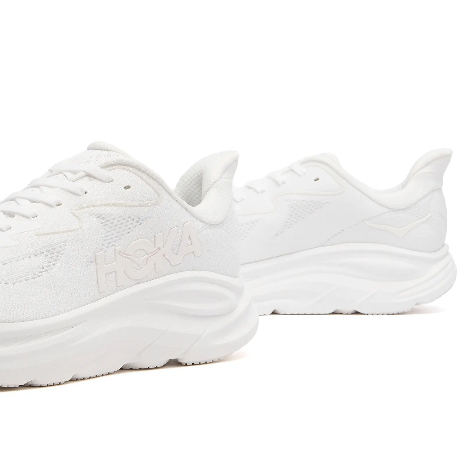 Hoka Hoka M Clifton 10 White 1162030-WWH US 12 EU 46 2/3 Size US 12 / EU 45 - 3 Thumbnail