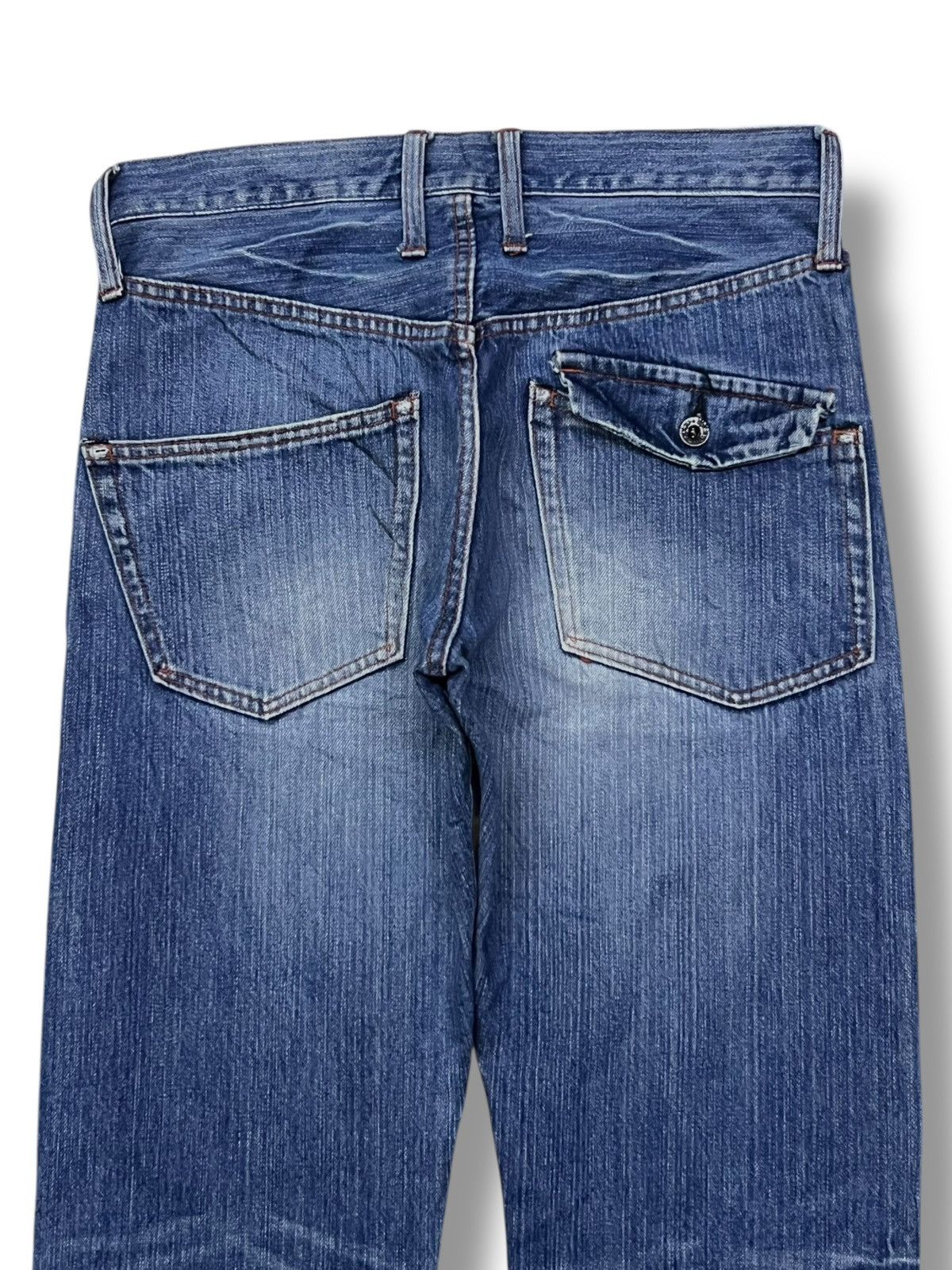 Global Work Vintage Japanese Brand Global Works - Faded Wash Jeans Size US 32 / EU 48 - 5 Thumbnail
