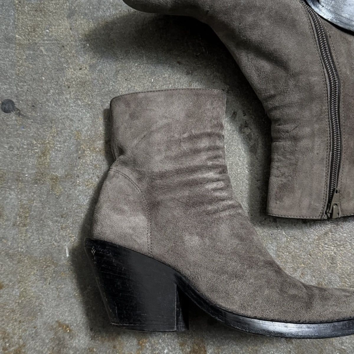 Ann Demeulemeester ANN DEMEULEMEESTER ANKLE BOOT - BROWN - 37 Size US 7 / IT 37 - 2 Thumbnail
