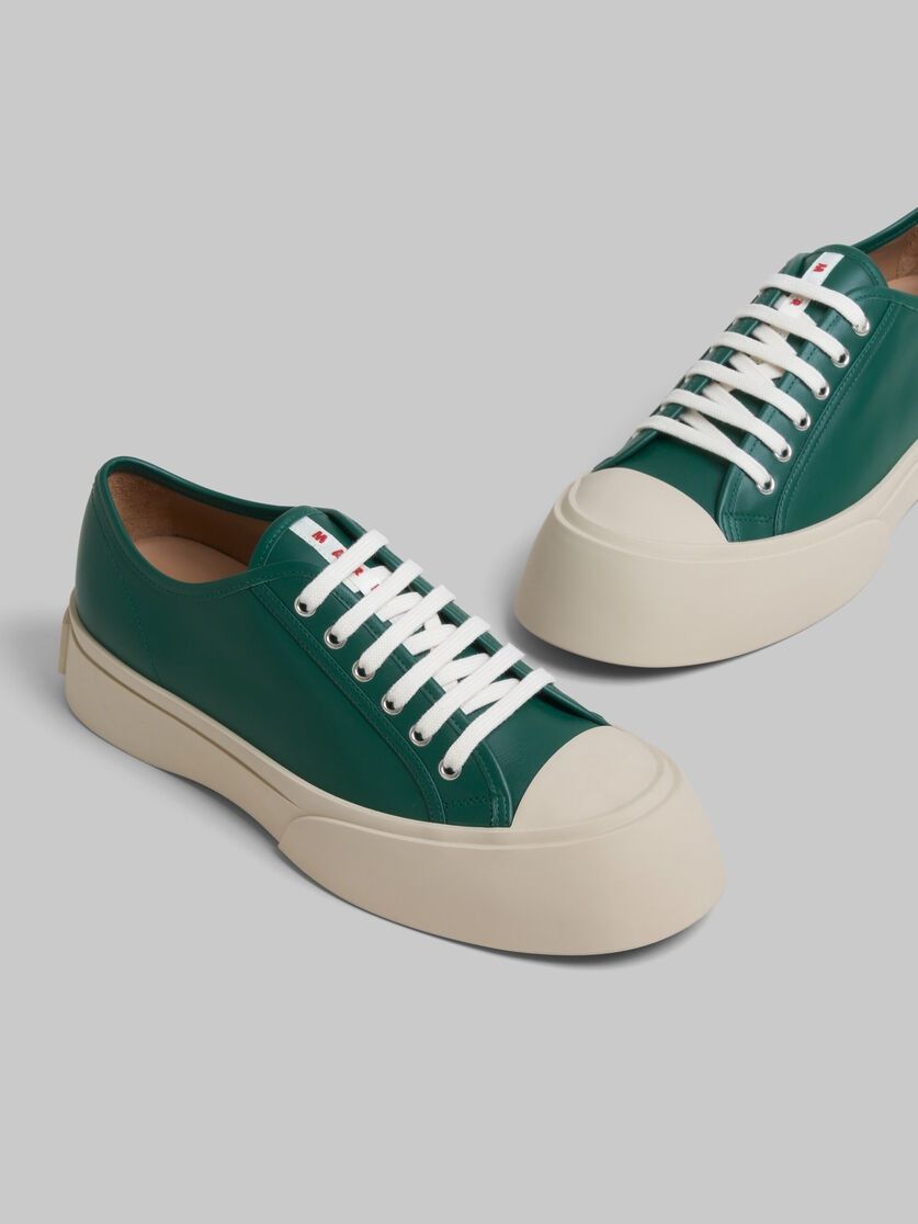 Marni o1f1d3z0525 Nappa Pablo Sneakers in Green/Ivory Size US 8 / EU 41 - 5 Thumbnail