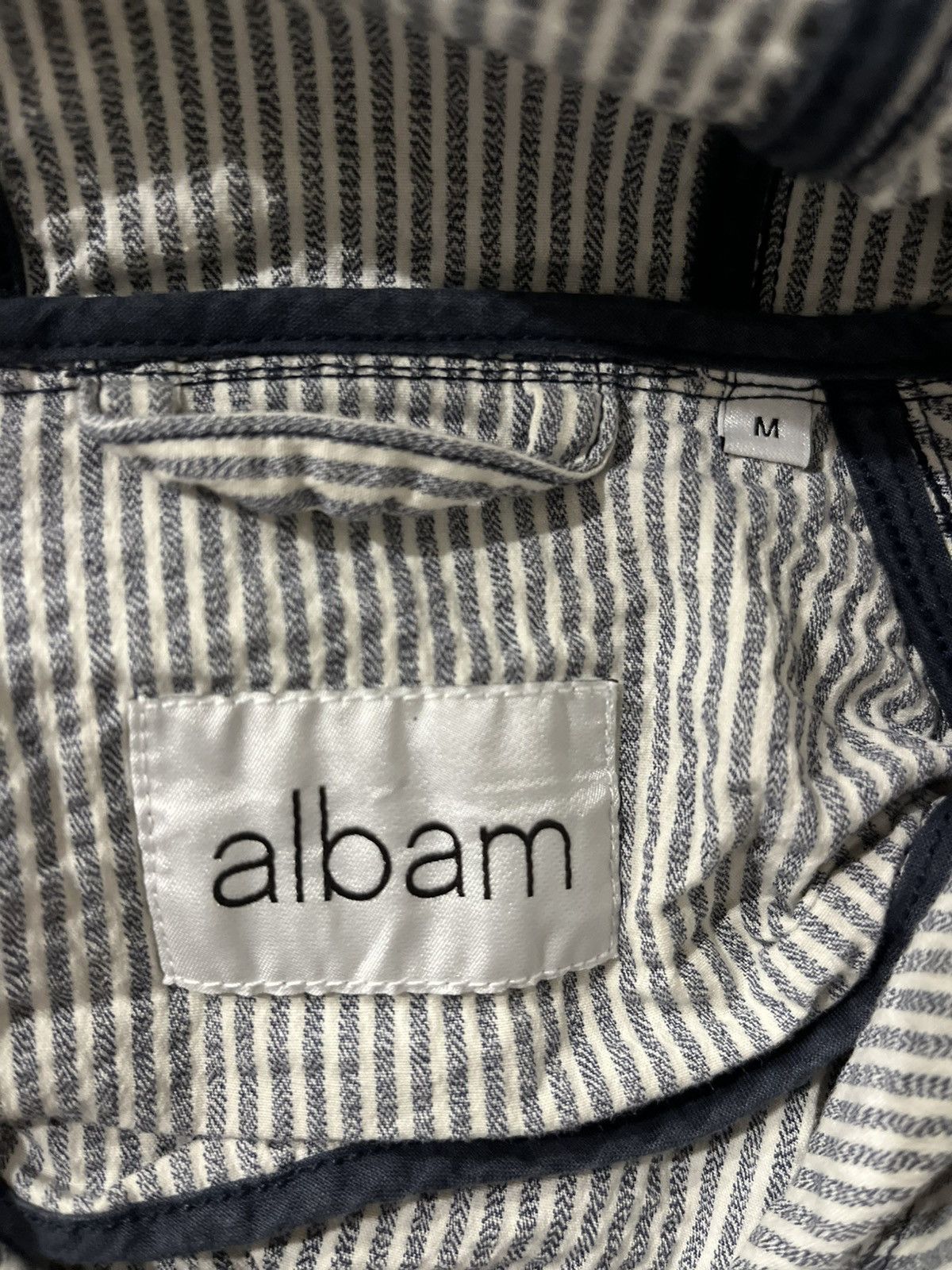 Albam ALBAM lightweight striped parka. Size US M / EU 48-50 / 2 - 4 Thumbnail