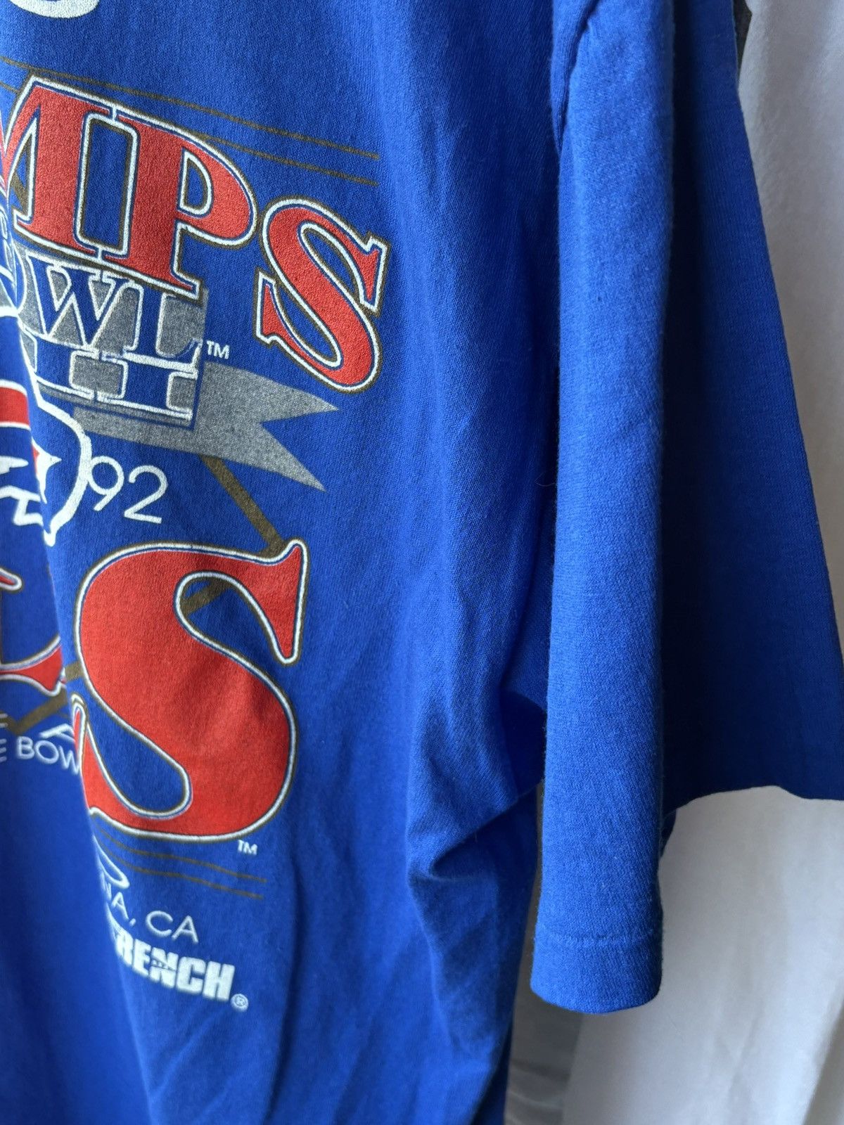 NFL Vintage 1992 Buffalo Bills AFC Champions T-Shirt Size US XXL / EU 58 / 5 - 5 Thumbnail