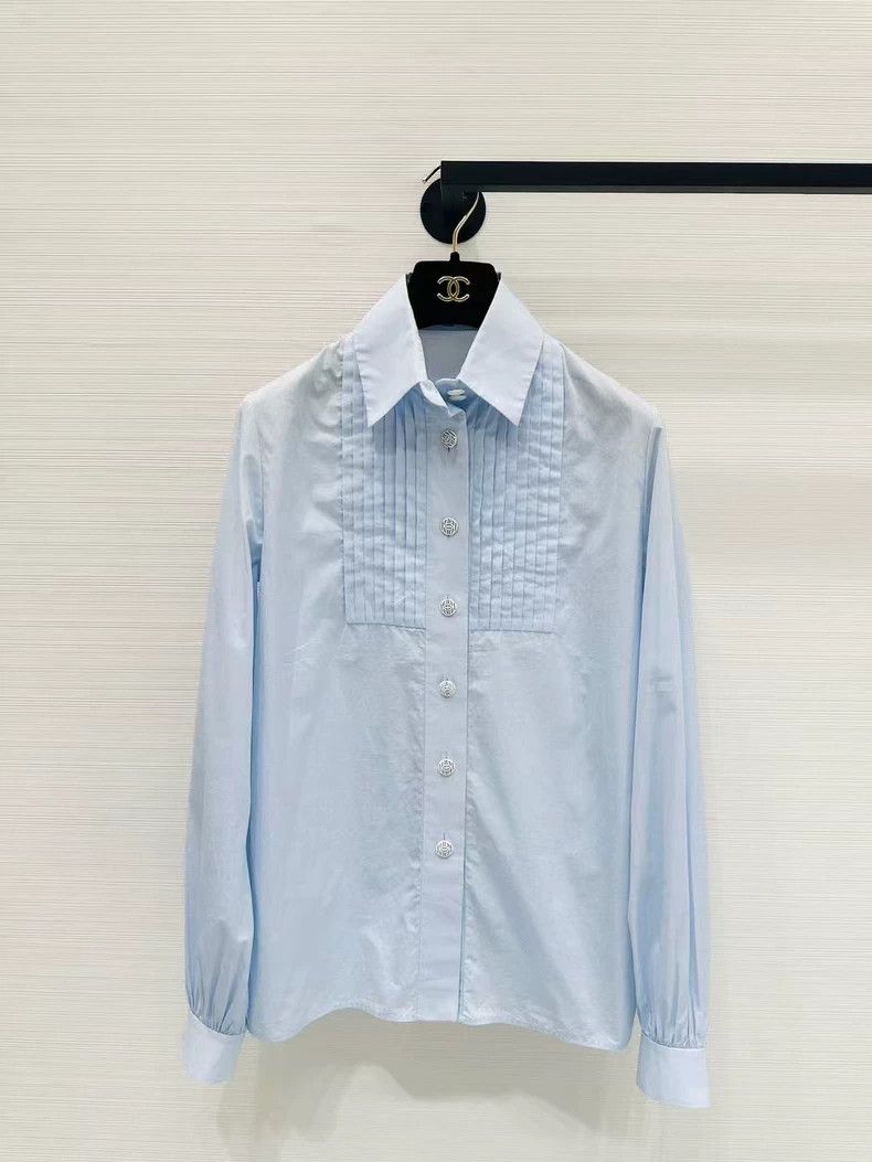 Chanel Chanel Blue shirt Size XXS / US 00 / IT 34 - 1 Thumbnail