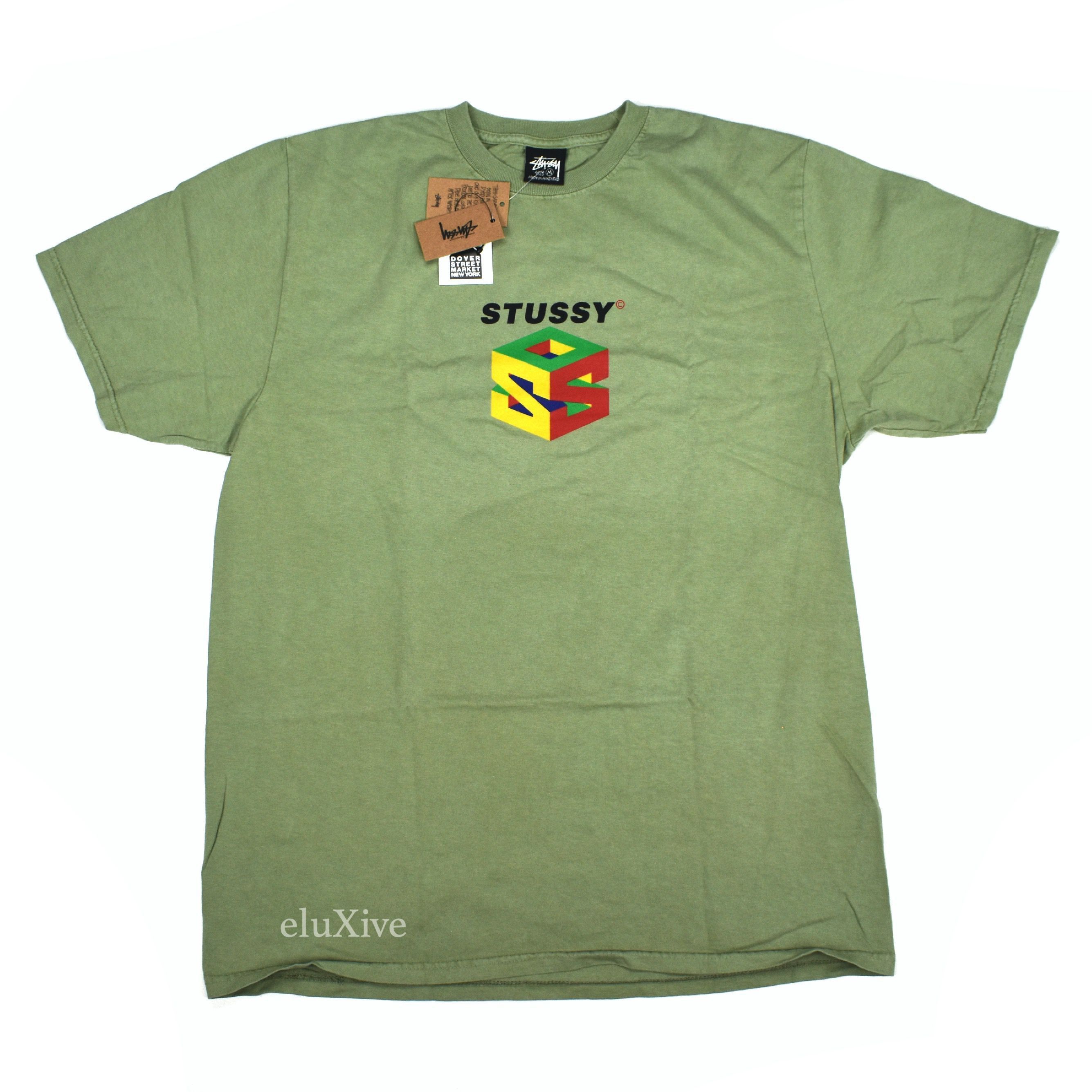 Stussy Stussy Nintendo 64 Logo T-Shirt Olive Green Size US M / EU 48-50 / 2 - 1 Preview