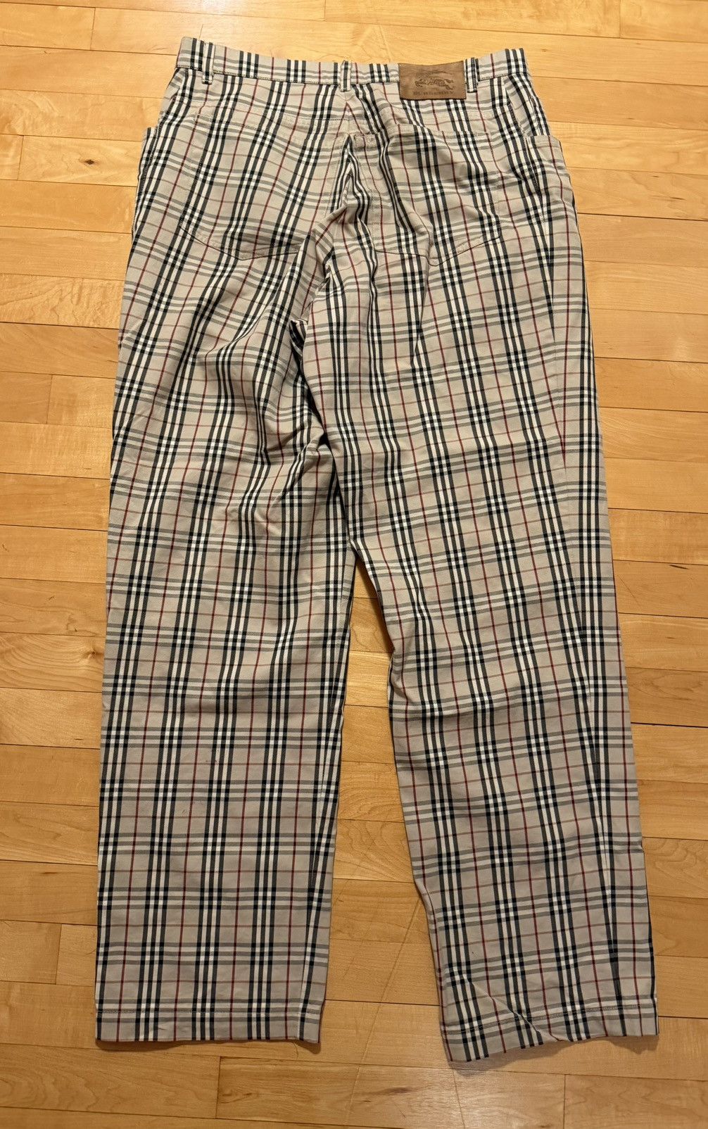 Burberry Prorsum Burberry Plaid Pants Khakis Size US 33 - 3 Thumbnail