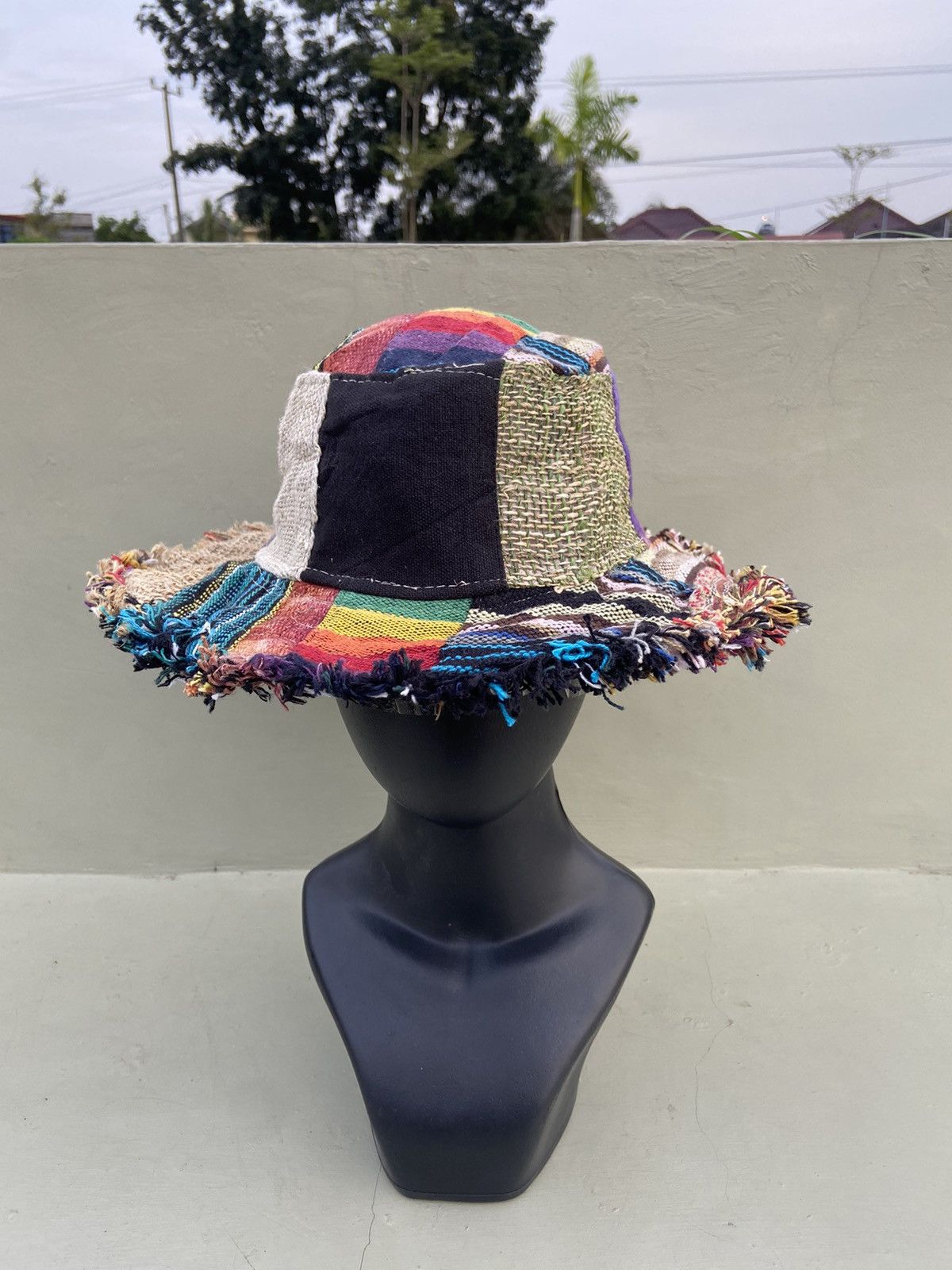 Japanese Brand jungle hat patchwork embroidery inspiration KAPITAL japan Size ONE SIZE - 1 Thumbnail