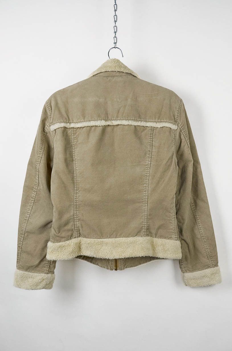 Levi's Levi’s Sherpa Cord Jacket Beige - Size L Size S / US 4 / IT 40 - 2 Thumbnail