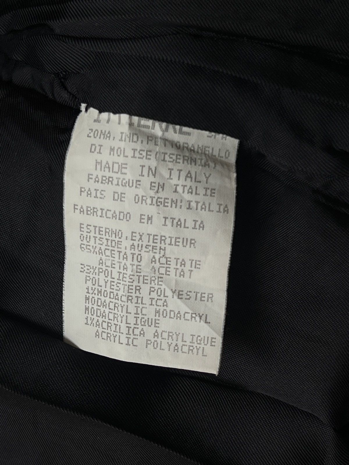Versus Versace VERSUS Gianni Versace Black Faux Fur Jacket Size US L / EU 52-54 / 3 - 6 Thumbnail