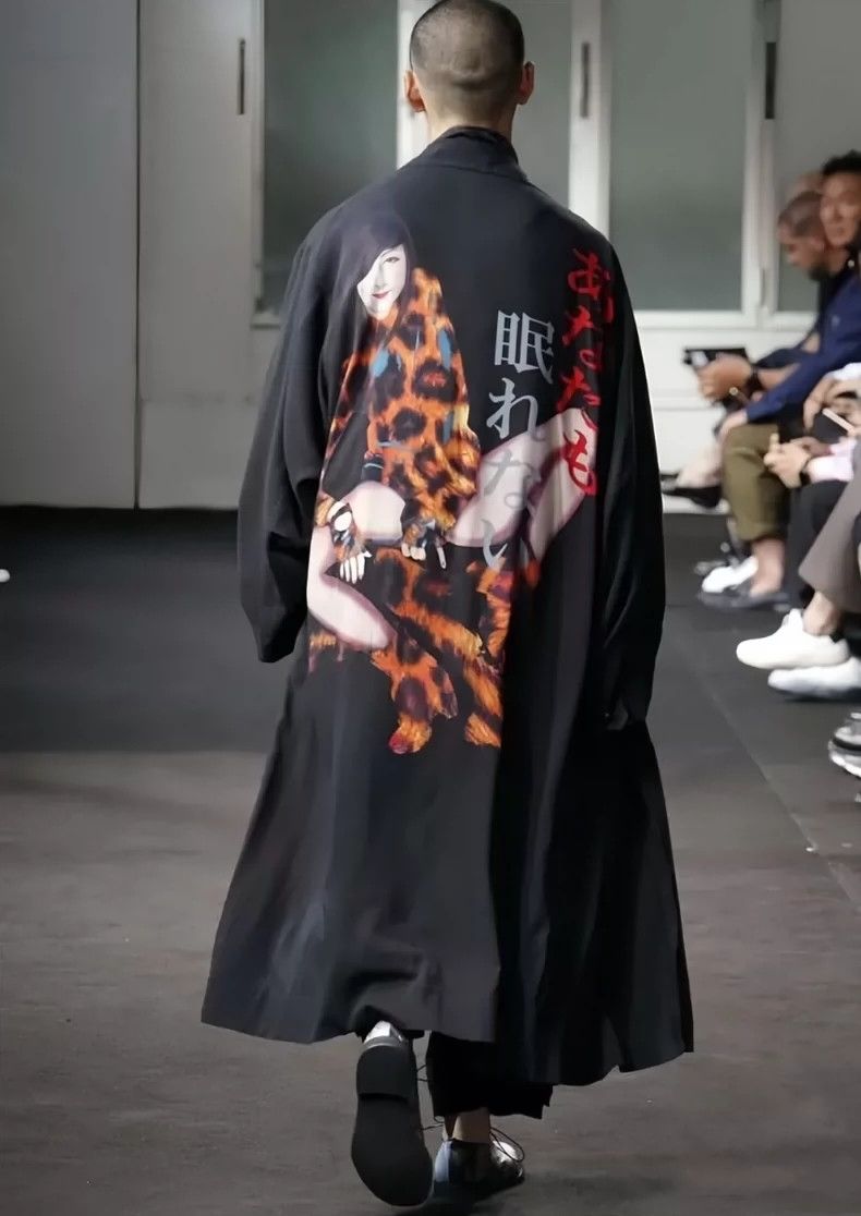 Yohji Yamamoto yohji yamamoto19ss Leopard Print Women's Windbreaker coat 2 Size US S / EU 44-46 / 1 - 6 Thumbnail