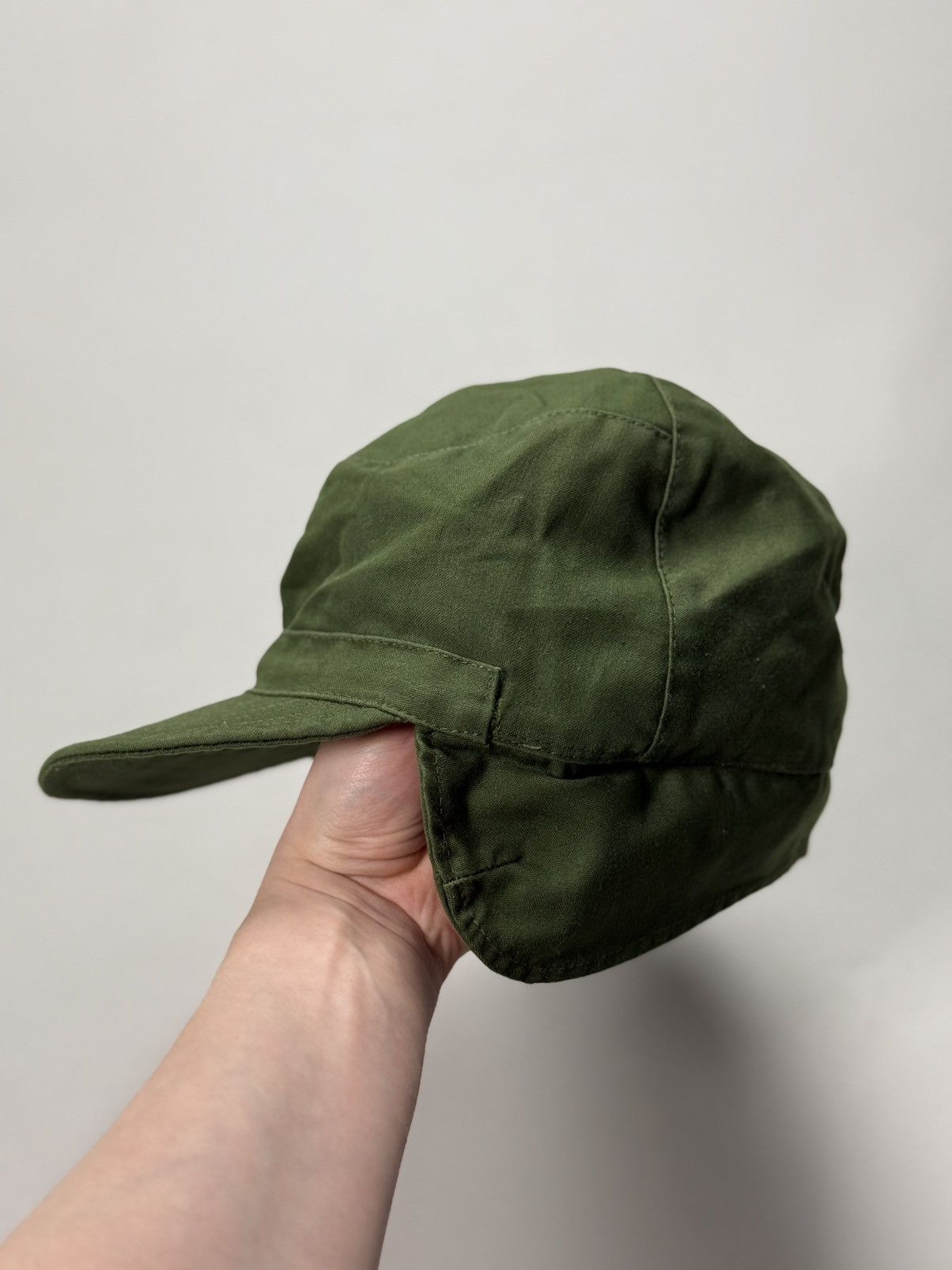 Vintage Vintage Swedish Army Military Earwarmer Flap Ear Cap Hat Size ONE SIZE - 12 Thumbnail