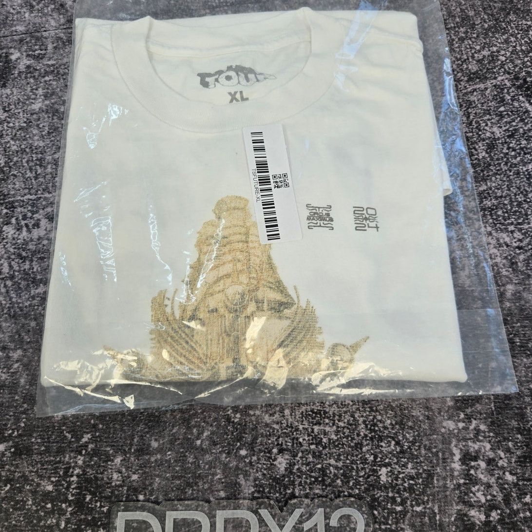 Travis Scott Travis Scott 'I can see the Future' White Tee Size XL New Size US XL / EU 56 / 4 - 4 Thumbnail