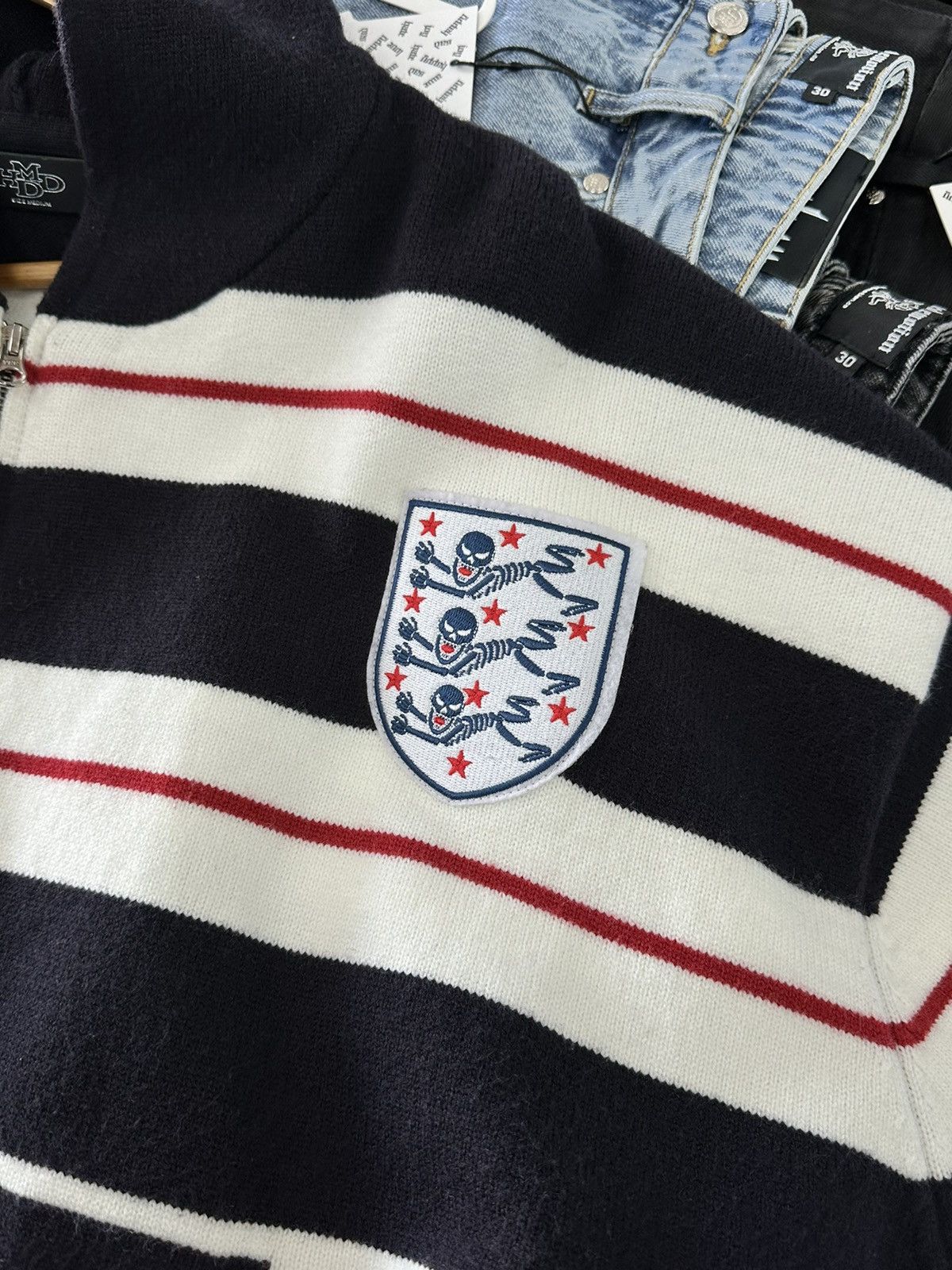 HMDD HMDD Ingerland Football Zip Up Size US M / EU 48-50 / 2 - 7 Thumbnail