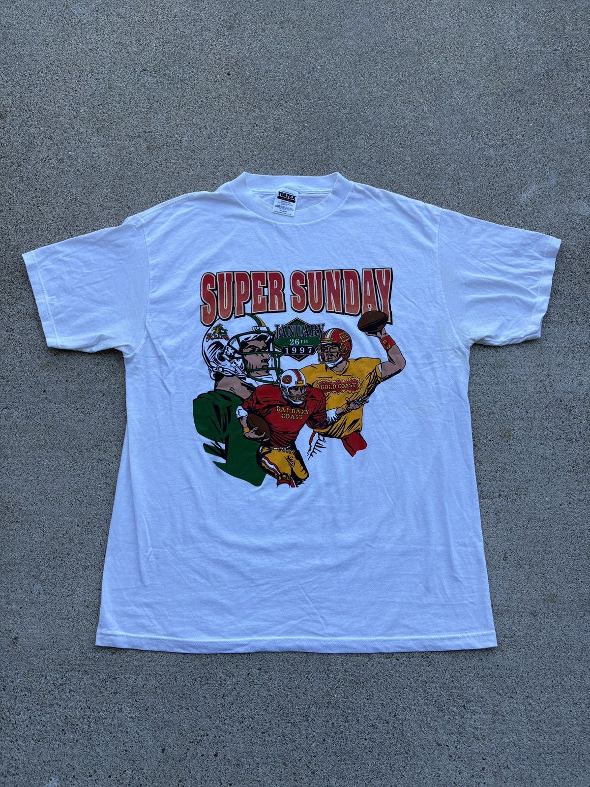 NFL Vintage 1997 Tultex NFL “Super Bowl XXXI” T-Shirt Size XL Size US XL / EU 56 / 4 - 1 Thumbnail