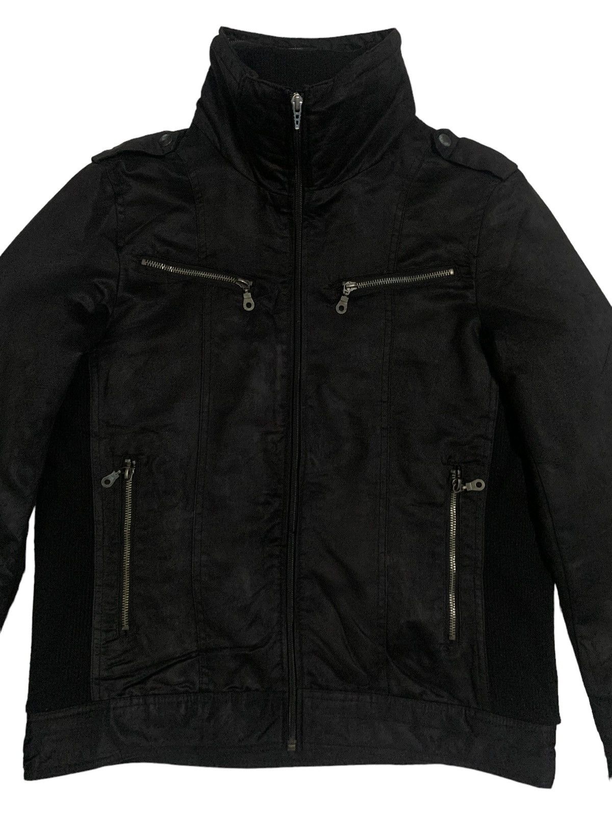 Von Dutch Vintage Von Dutch Faux Suede Biker-Punk Style Jacket Size US M / EU 48-50 / 2 - 4 Thumbnail