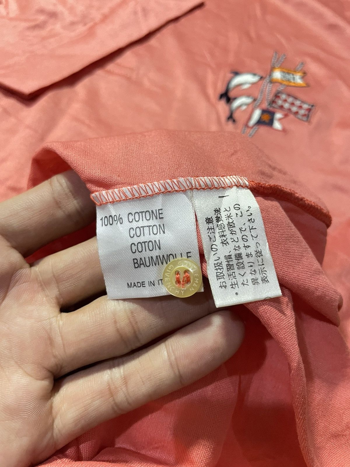 Givenchy × Vintage VINTAGE GIVENCHY PARIS POLO TEE Size US L / EU 52-54 / 3 - 10 Thumbnail