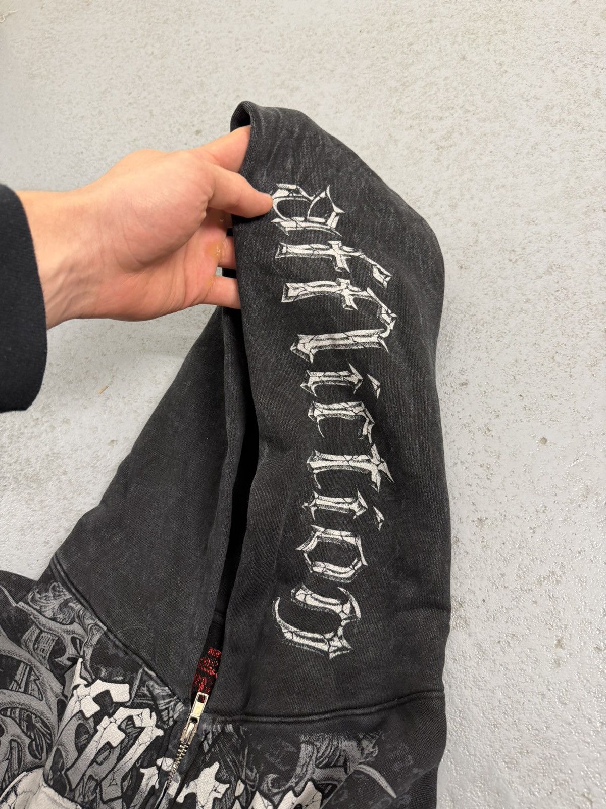 Affliction Affliction Skull Zip Hoodie Size US M / EU 48-50 / 2 - 8 Thumbnail