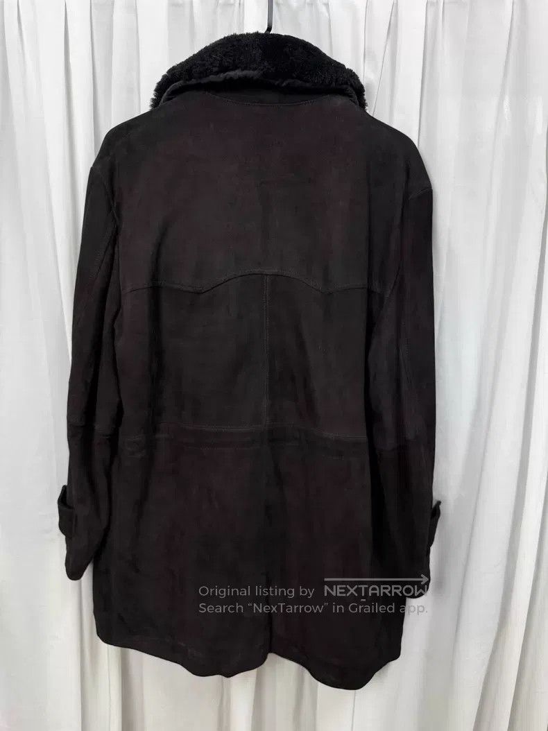 Yohji Yamamoto Yohji Yamamoto Shearling collar leather jacket| Size US M / EU 48-50 / 2 - 9 Thumbnail