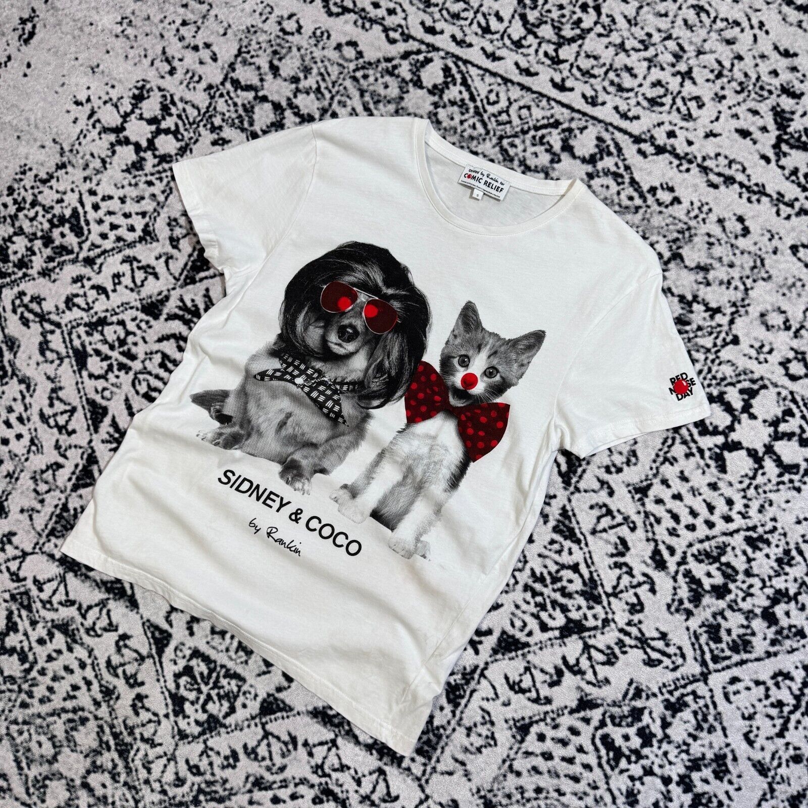 Stella McCartney × Vintage Vintage Stella McCartney Unisex White Cotton TShirt Size S Size US S / EU 44-46 / 1 - 2 Thumbnail