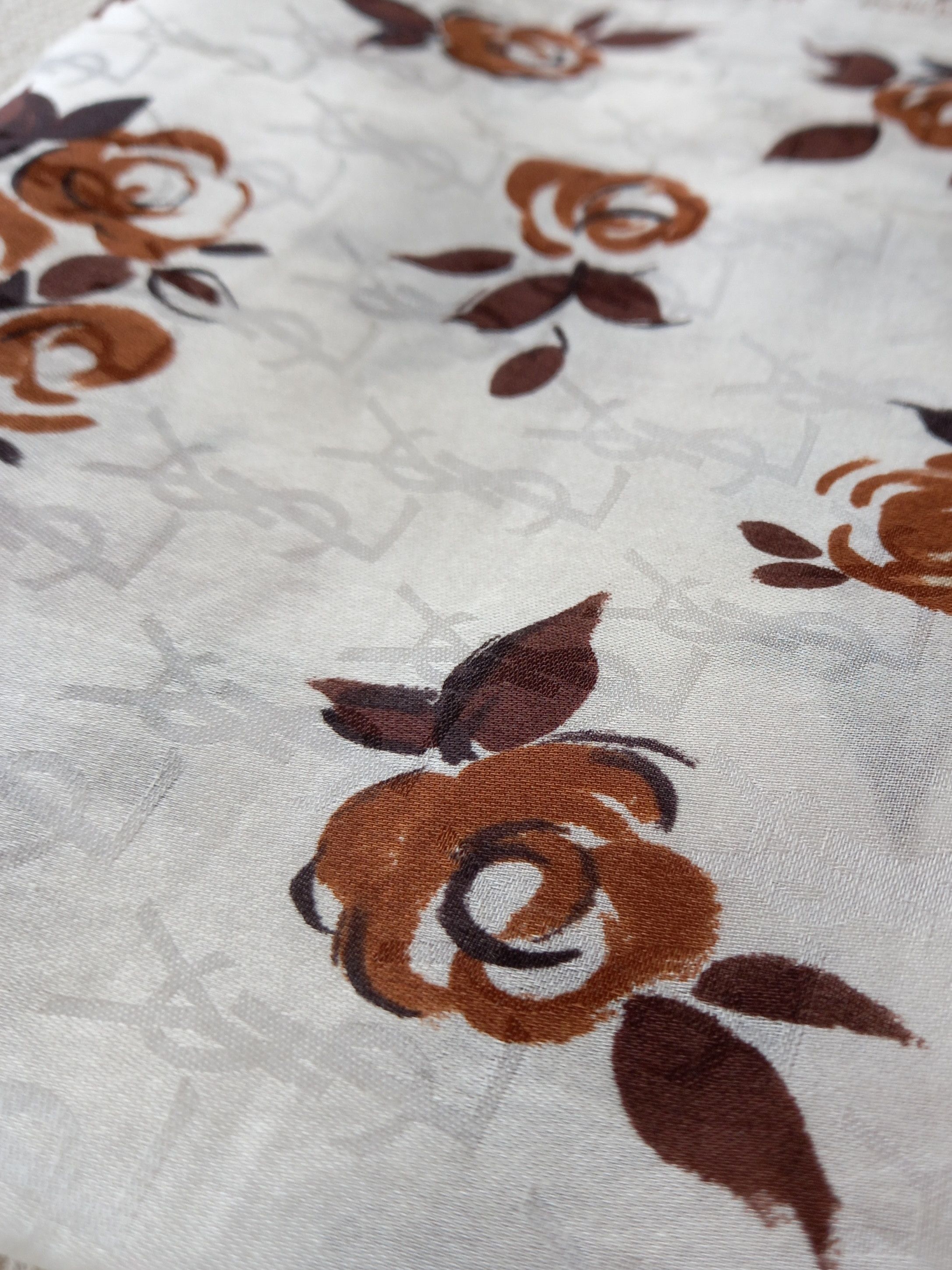 Vintage × Yves Saint Laurent NEW Rare Vintage YSL Bandana/Handkerchief/Scarf Japan Size ONE SIZE - 5 Thumbnail