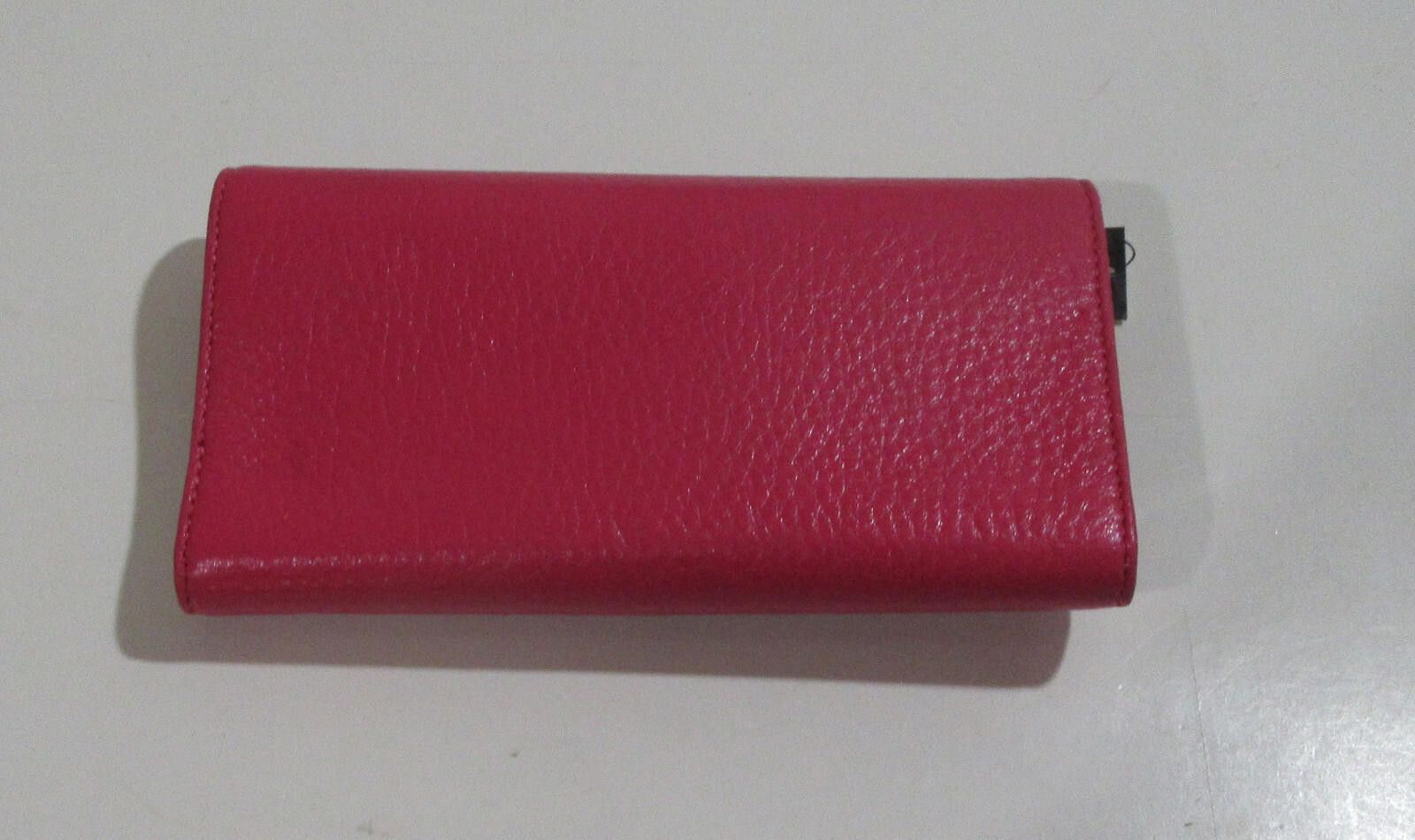 DKNY DKNY Soft Ego Leather Trifold Wallet Fuchsia Pink Envelope Size ONE SIZE - 2 Thumbnail