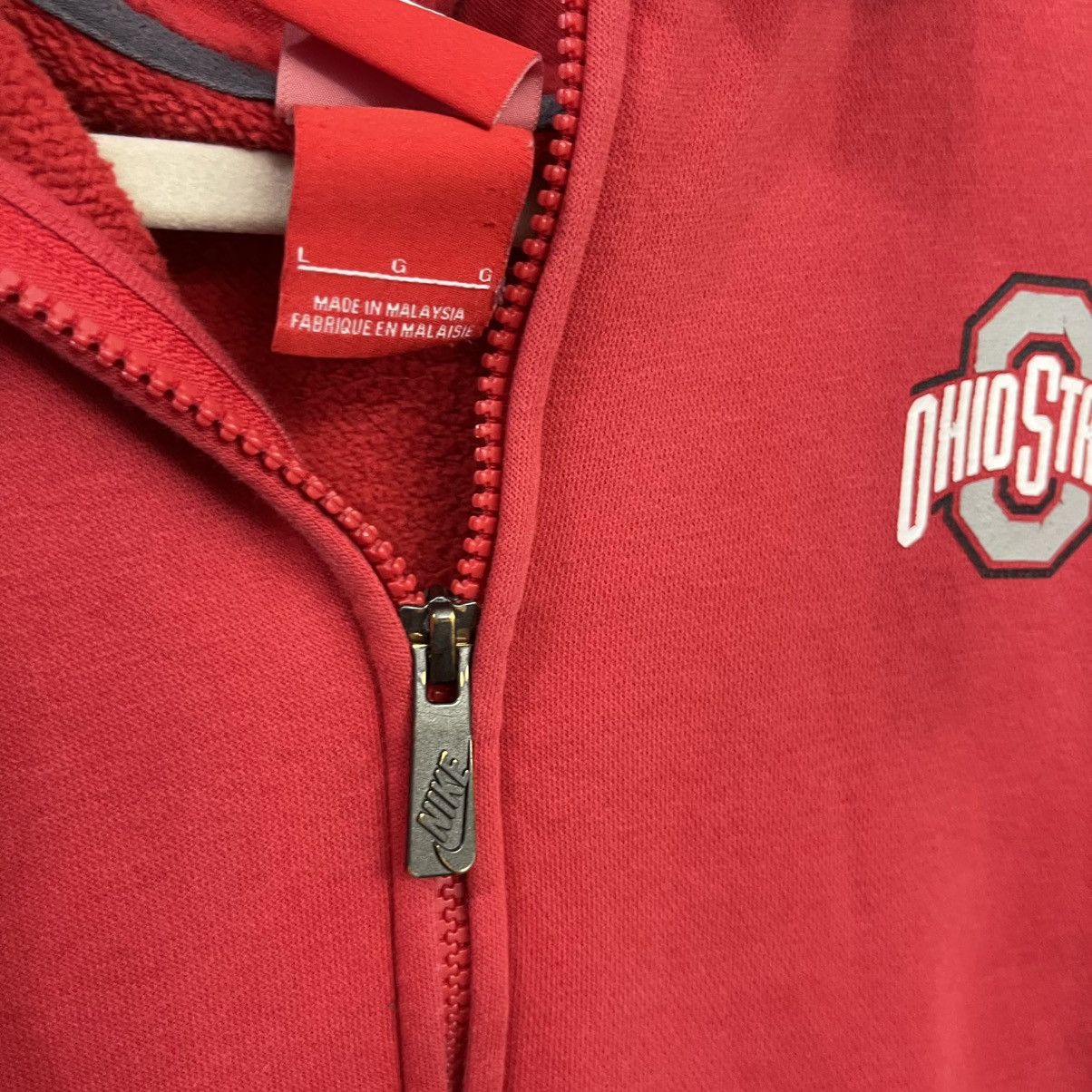 Nike Vintage Y2K RARE Ohio State Buckeyes Nike Tech Size US L / EU 52-54 / 3 - 4 Thumbnail
