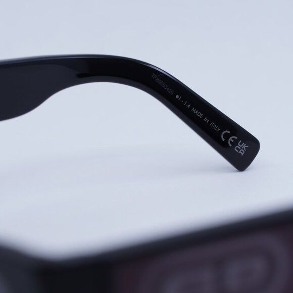 Dior 🕶️ New Dior CD SU 16A0 Sunglasses - Black Frame, Smoke Size ONE SIZE - 8 Thumbnail