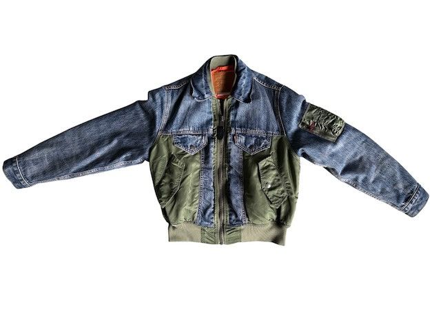 Levi's Levi’s Hybrid Bomber Jacket HK exclusive ma-1 Size US XS / EU 42 / 0 - 8 Thumbnail
