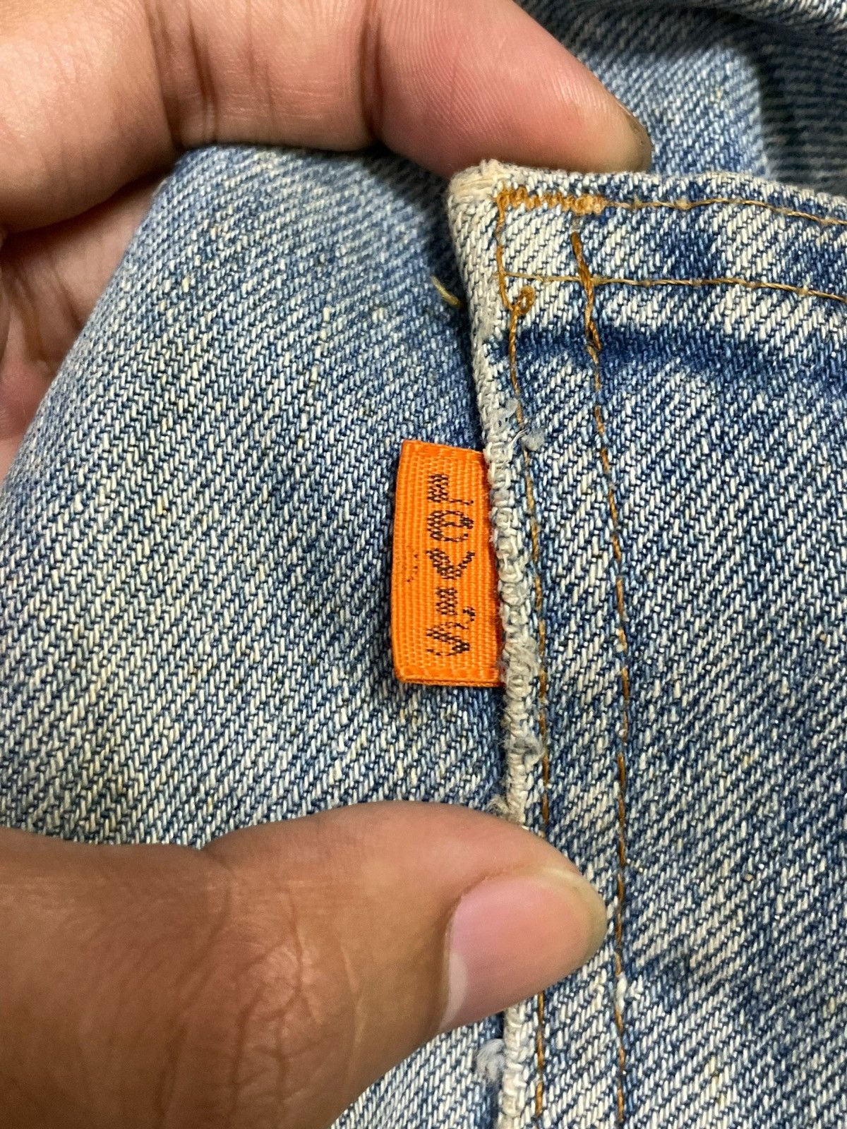 Levi's Vintage Clothing Vintage 80s Levi’s Orange Tab Very Rare Worn-In Look Jeans Size US 28 / EU 44 - 11 Thumbnail