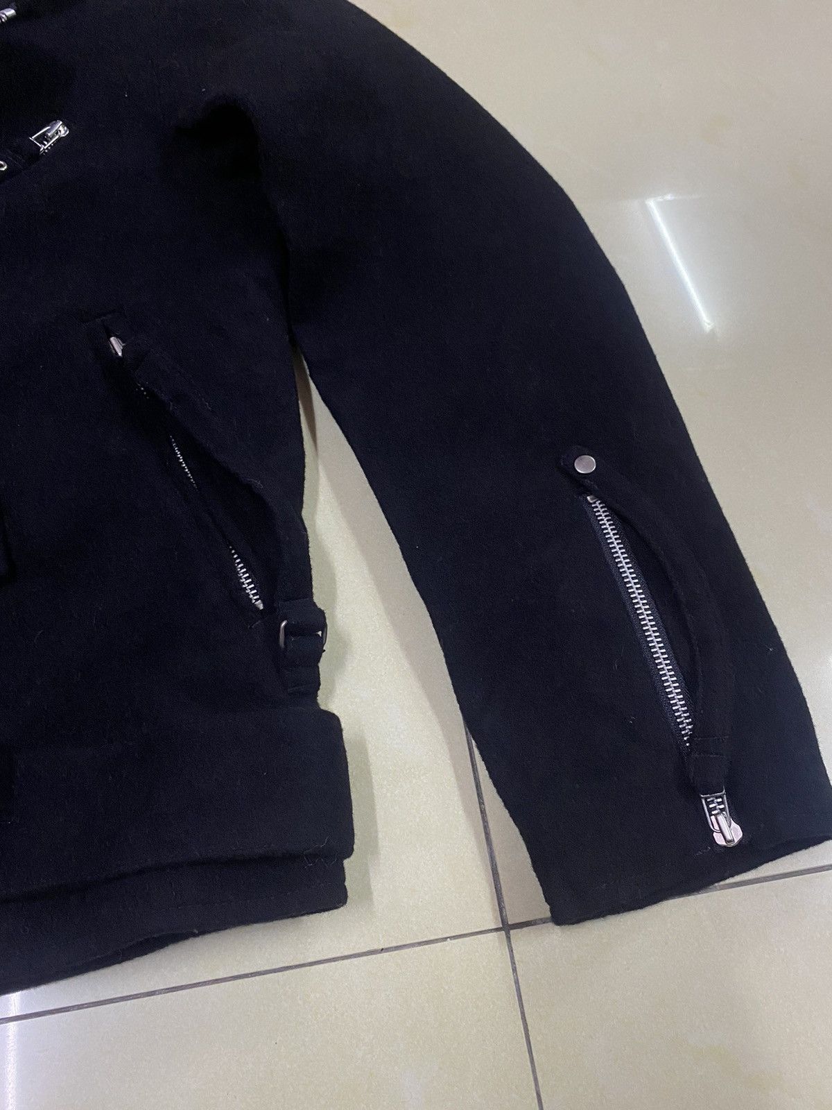 Beauty Beast Japanese Brand Hiromichi Nakano Wool Bondage Jacket Size US M / EU 48-50 / 2 - 3 Thumbnail