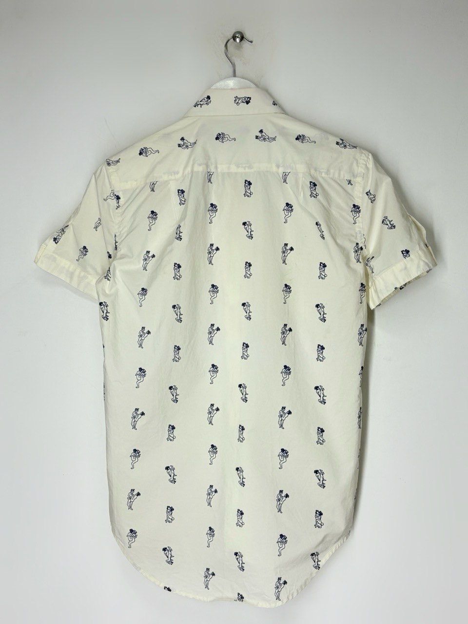 Evisu Evisu Japanese Kamasutra All Over Print Short Sleeve Shirt Size US S / EU 44-46 / 1 - 2 Thumbnail