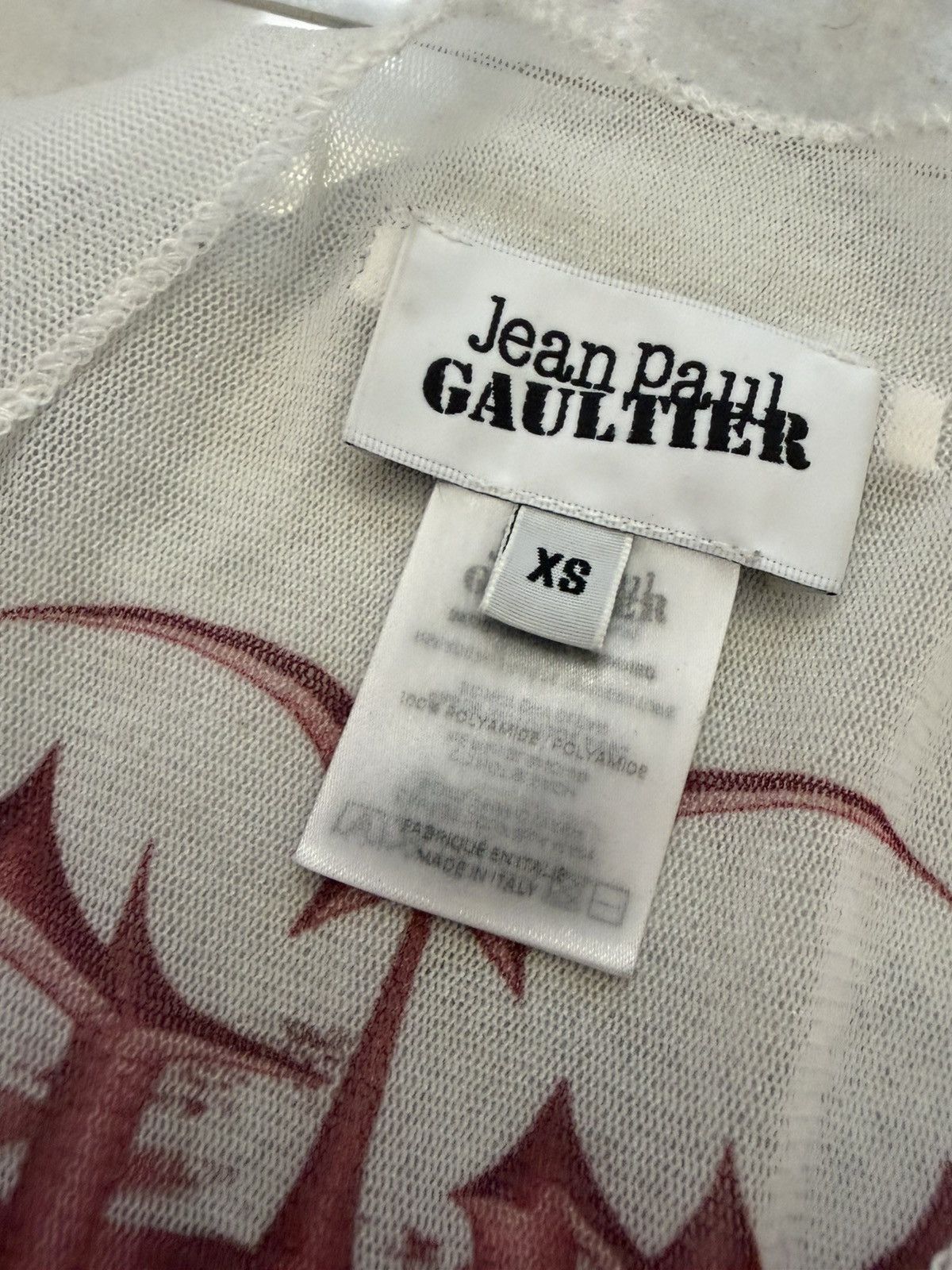 Jean Paul Gaultier Jean Paul Gaultier gargoyle mesh Size US S / EU 44-46 / 1 - 3 Thumbnail