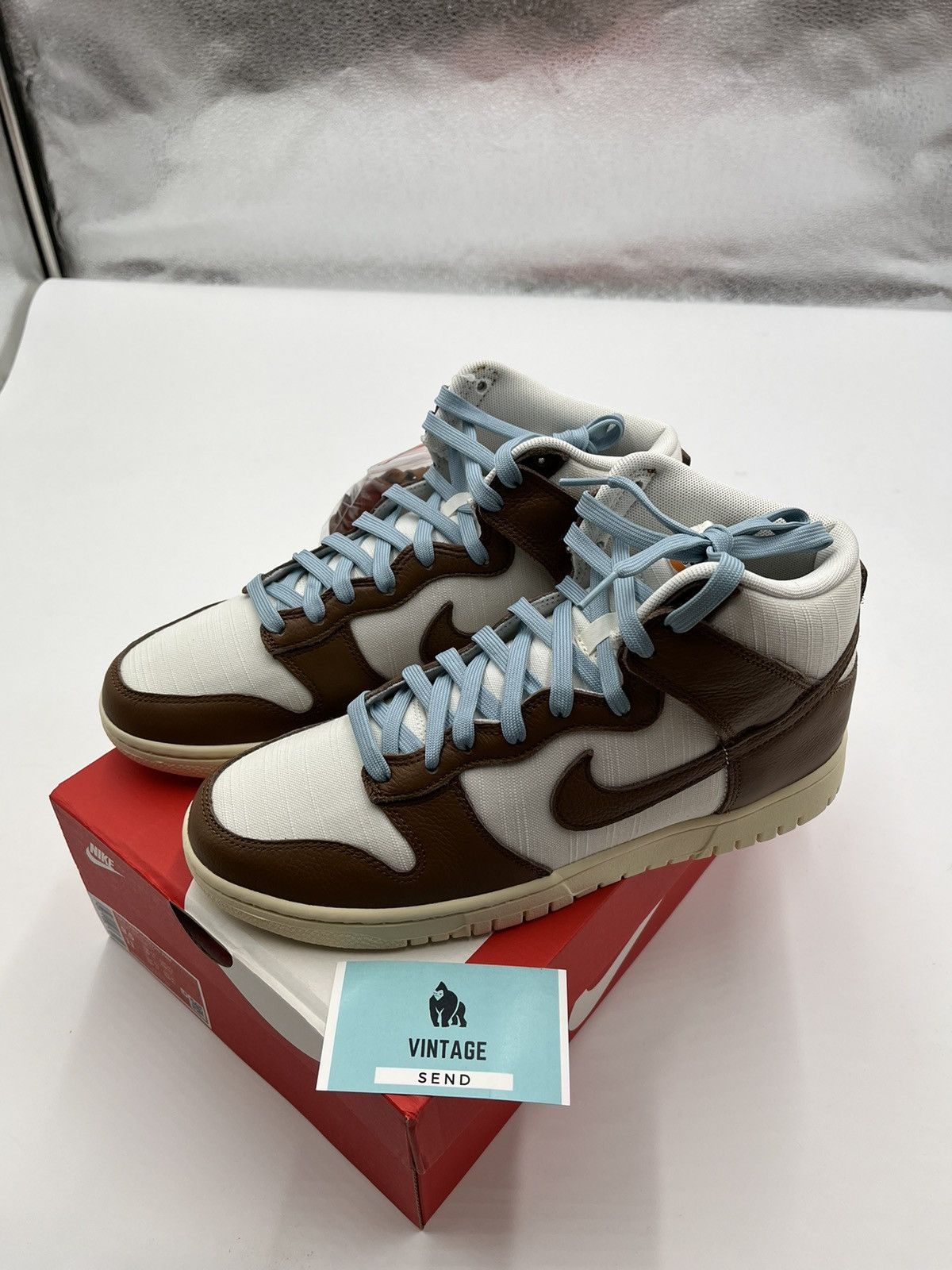 Jordan Brand × Nike Nike Dunk High Certified Pecan DQ8800-200 Size 9.5M/11W Size US 9.5 / EU 42-43 - 2 Thumbnail