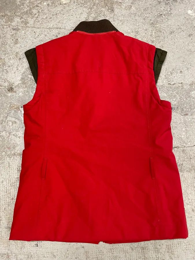 Prada × Vintage 2000s Prada Red Ski Vest Jacket Size US S / EU 44-46 / 1 - 6 Thumbnail