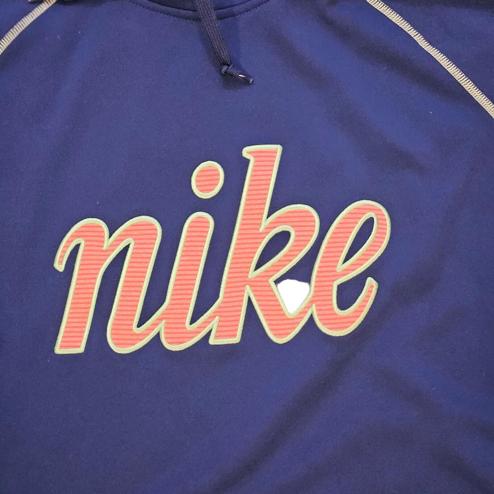 Nike Nike Vintage Therma Fit Hoodie Casual Blue Size X Large Size XL / US 12-14 / IT 48-50 - 3 Thumbnail