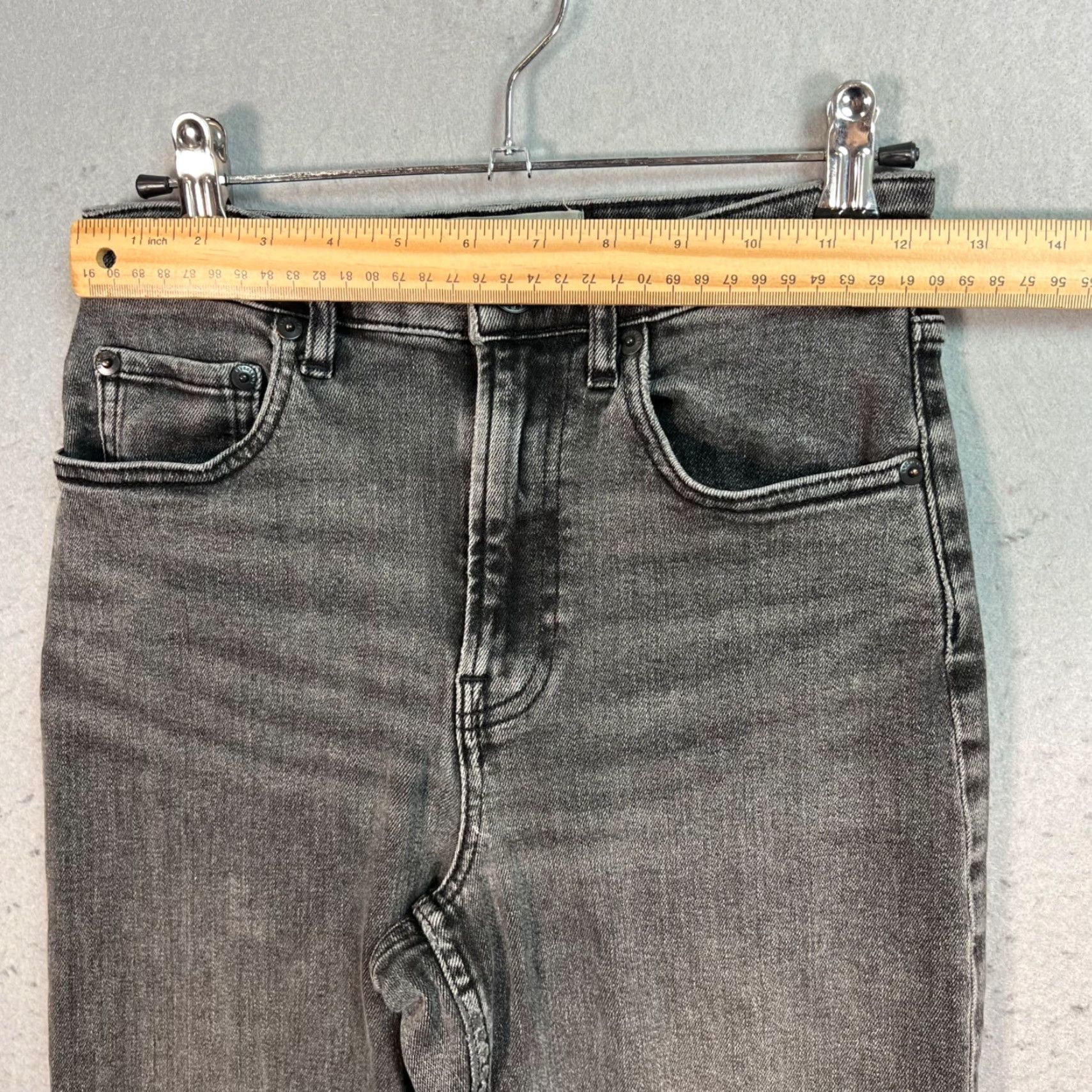 Everlane Everlane Jeans Ankle Gray High Rise Straight Size 25 Denim Womens Size 42" / US 20 - 5 Thumbnail