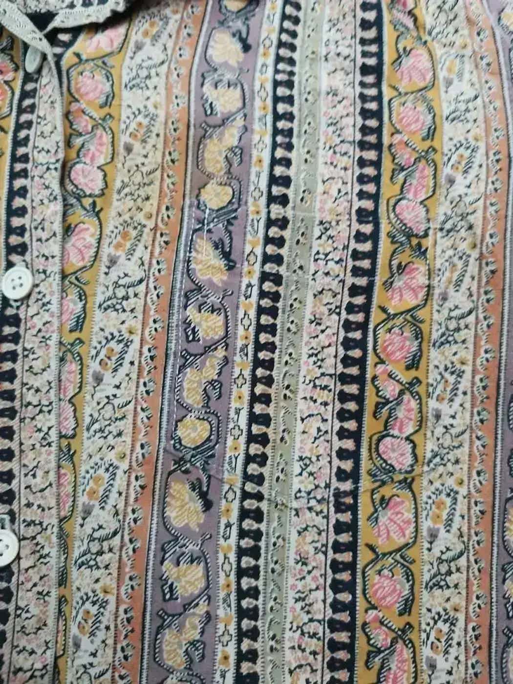 Vintage Vintage Flower Full Print Shirt Size US L / EU 52-54 / 3 - 2 Thumbnail