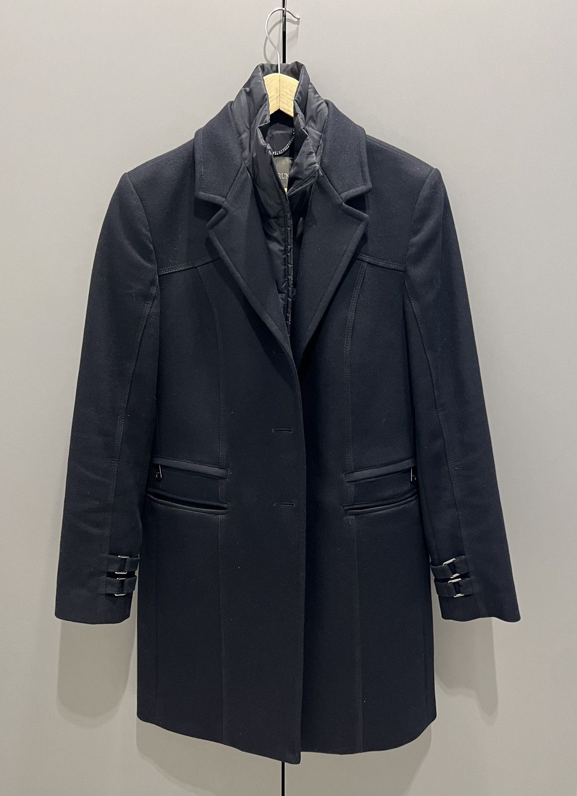 Vintage Mabrun Archive Wool Blend Fitted Coat Women Minimal Tailored Size M / US 6-8 / IT 42-44 - 7 Thumbnail