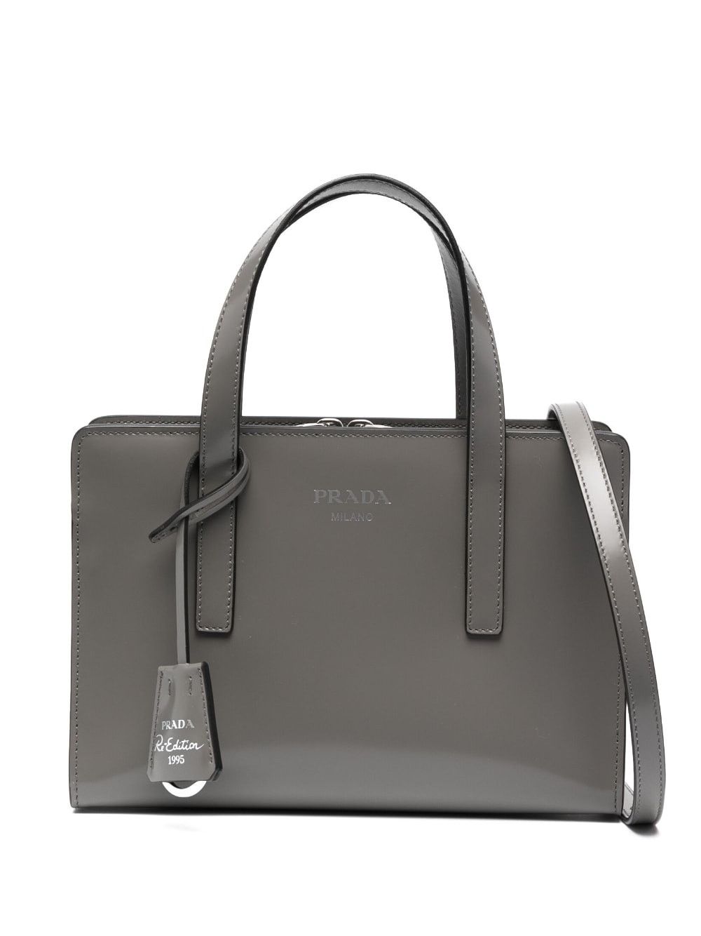 Prada PRADA RE-EDITION 1995 MINI BRUSHED LEATHER BAG Size ONE SIZE - 1 Thumbnail