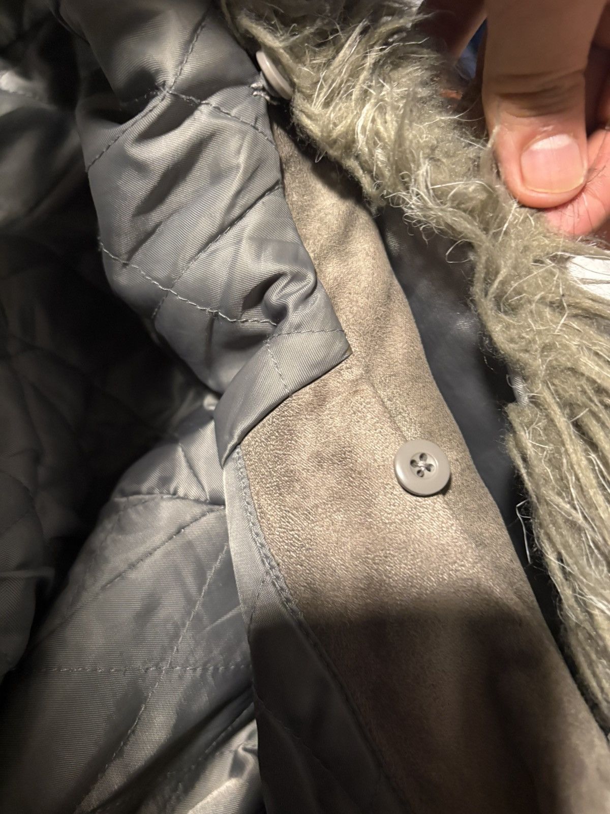Tornado Mart Tornado Mart Faux Fur Leather Jacket Size US XL / EU 56 / 4 - 5 Thumbnail