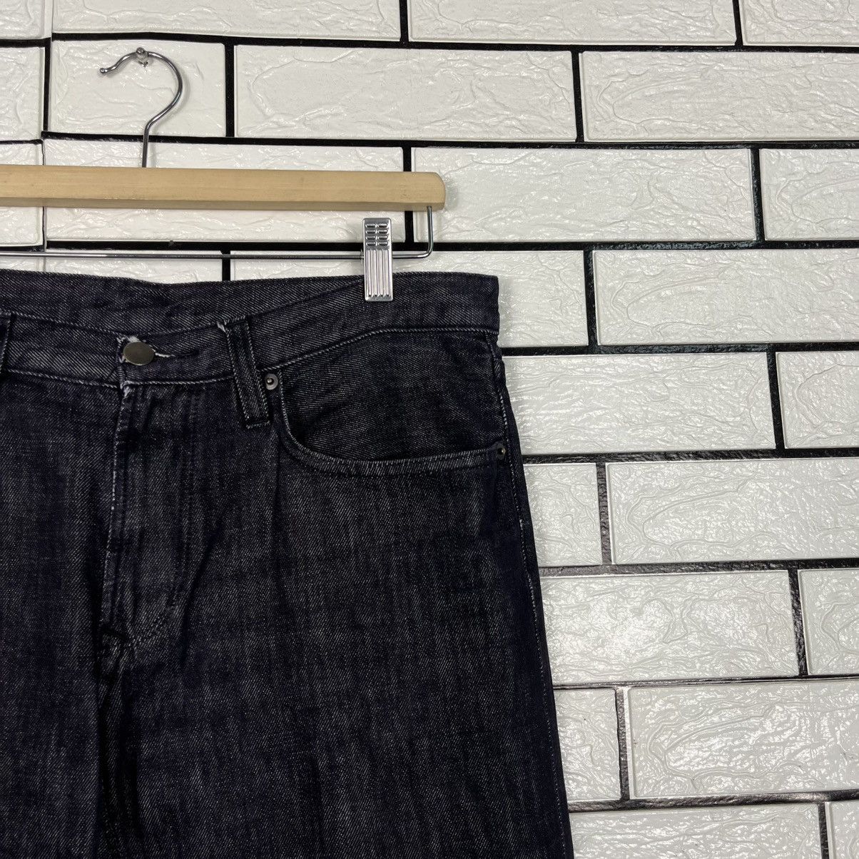 Japanese Brand Vintage Japanese Designer Utility Denim Jeans Size US 33 - 5 Thumbnail