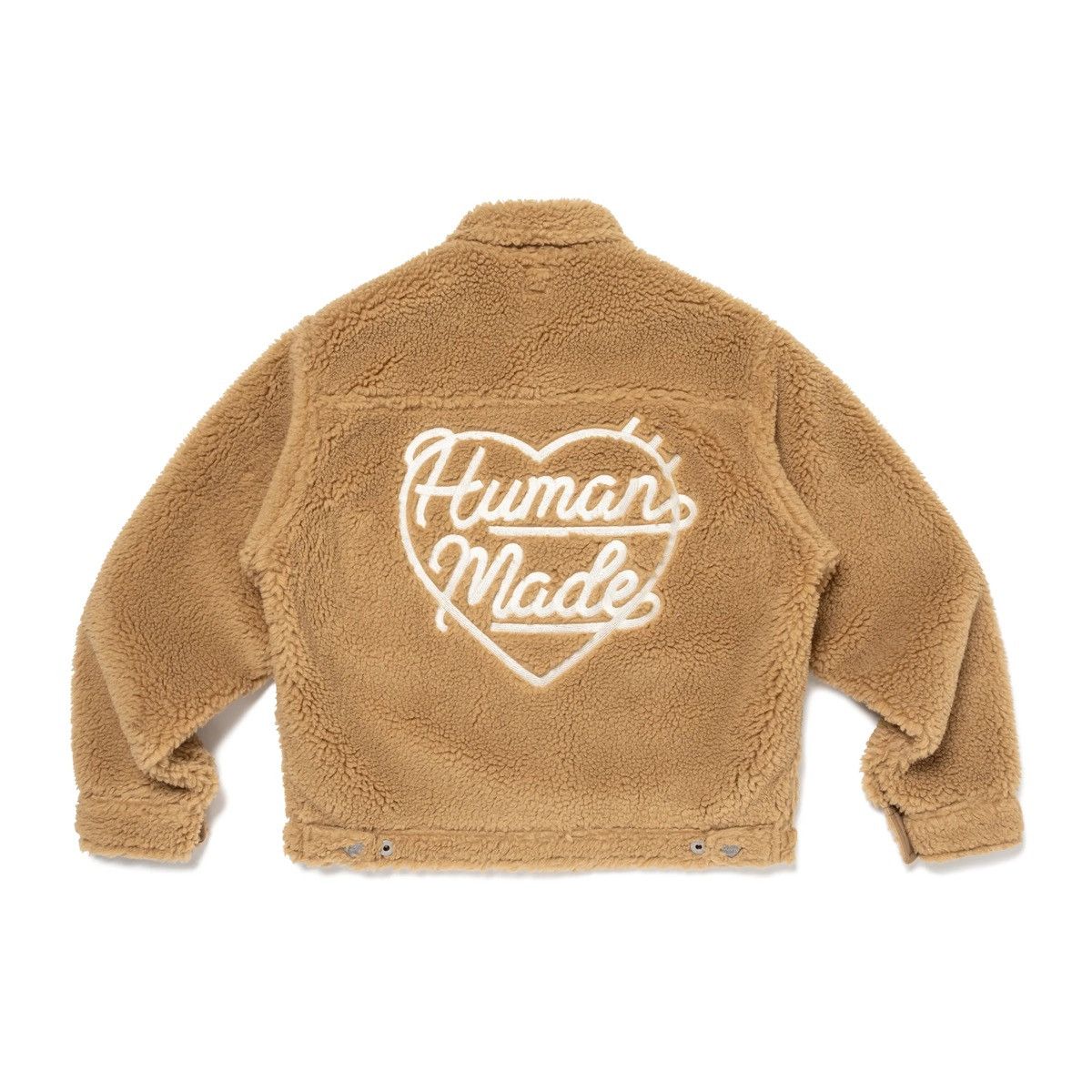 Japanese Brand Human Made Fleece Jacket Size ONE SIZE - 1 Thumbnail