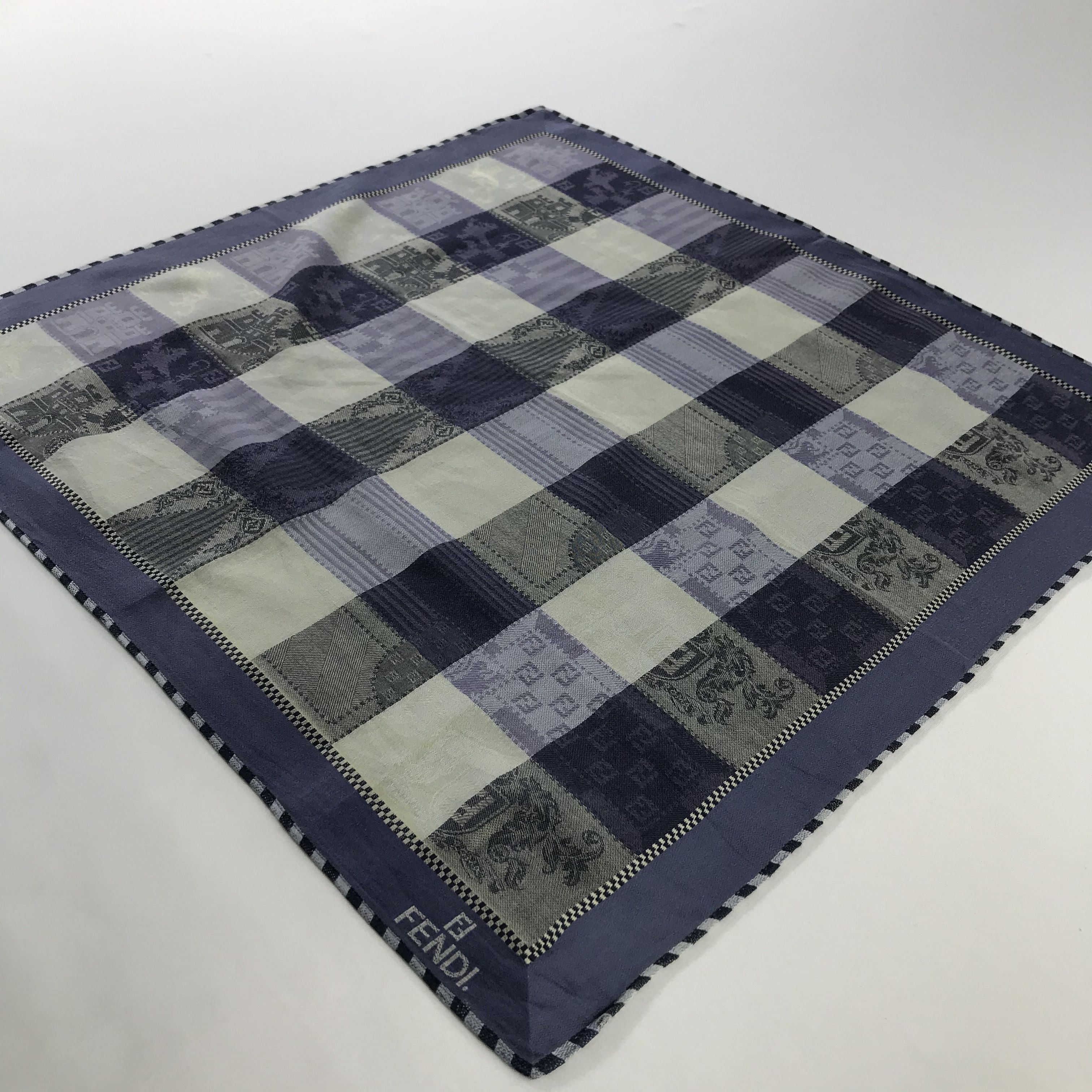 Vintage Vintage Fendi Bandana / Handkerchief / Neckerchief - S630 Size ONE SIZE - 2 Thumbnail