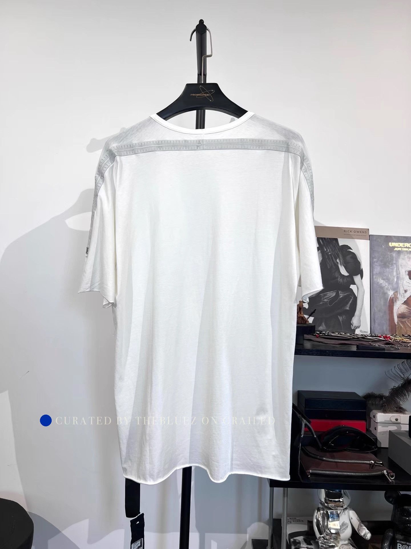 Isaac Sellam Experience Unique Leather Spliced Short Sleeve Tee Size US L / EU 52-54 / 3 - 1 Thumbnail